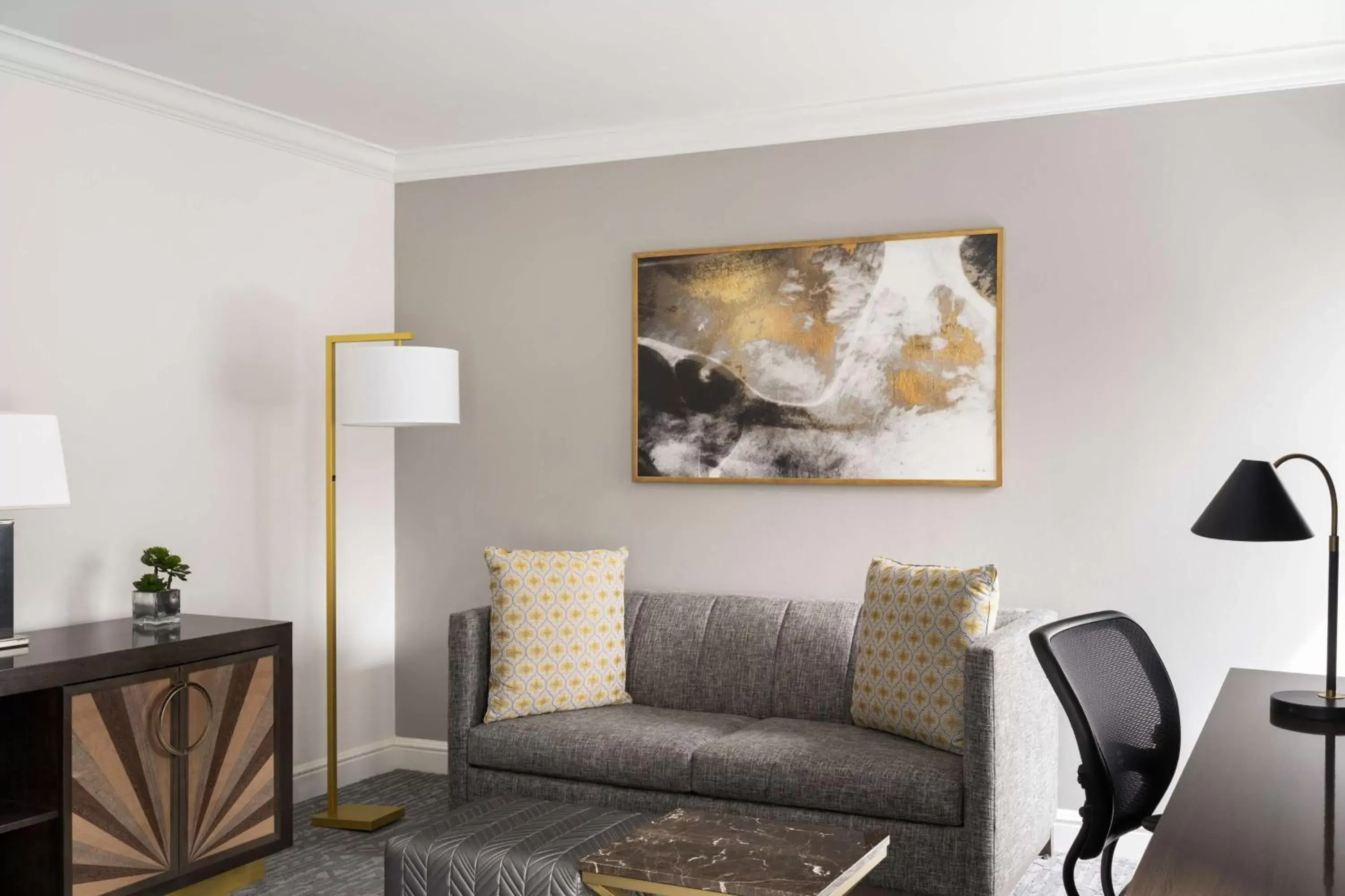 Bedroom, Seating Area in Martinique New York on Broadway, Curio Collection by Hilton