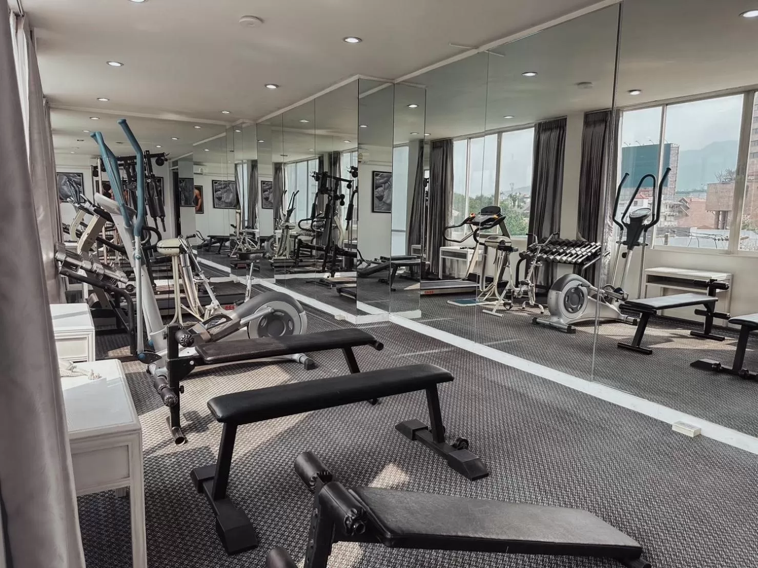 Fitness centre/facilities in Hotel De Khuvieng