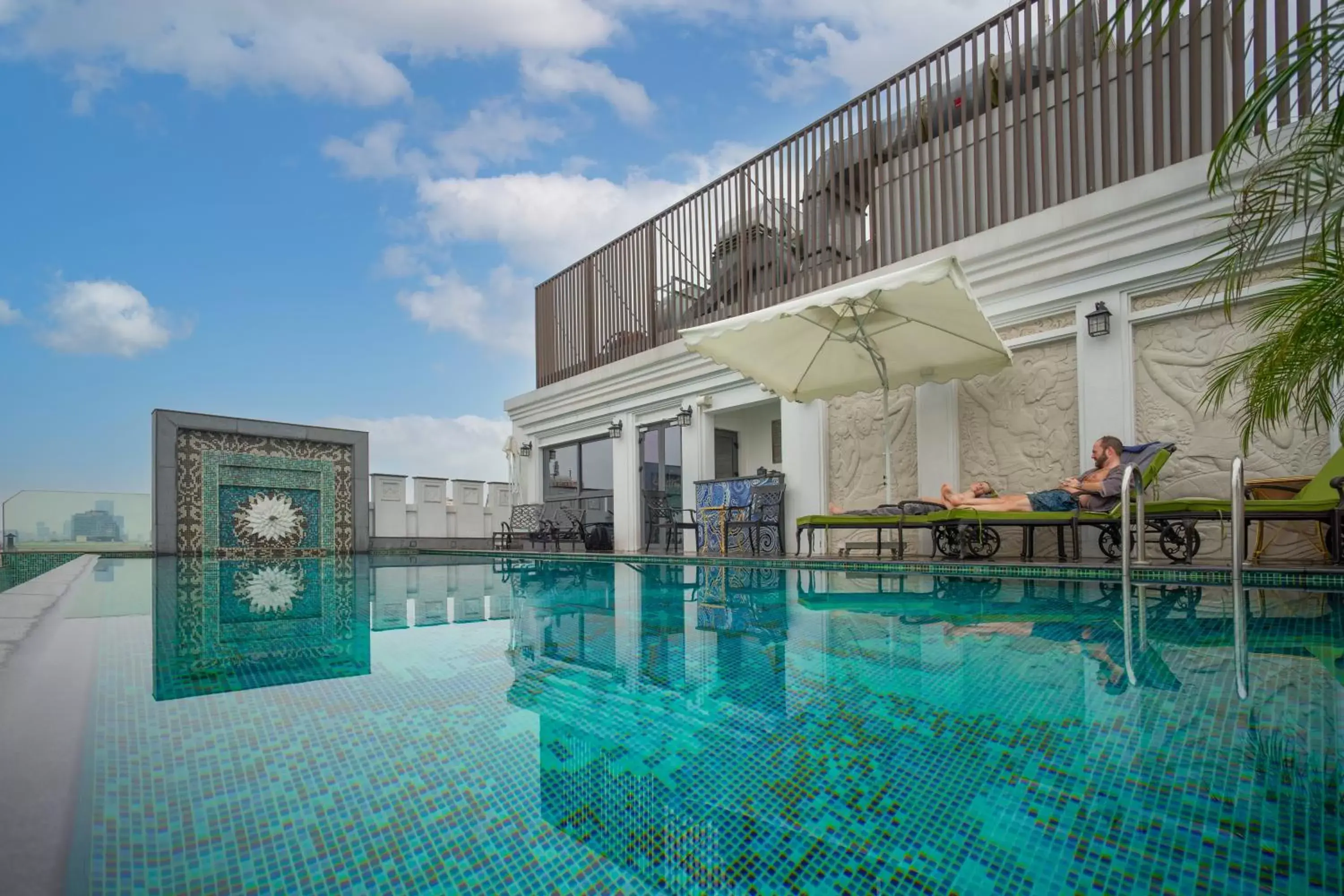 Swimming Pool in The Lapis Hotel