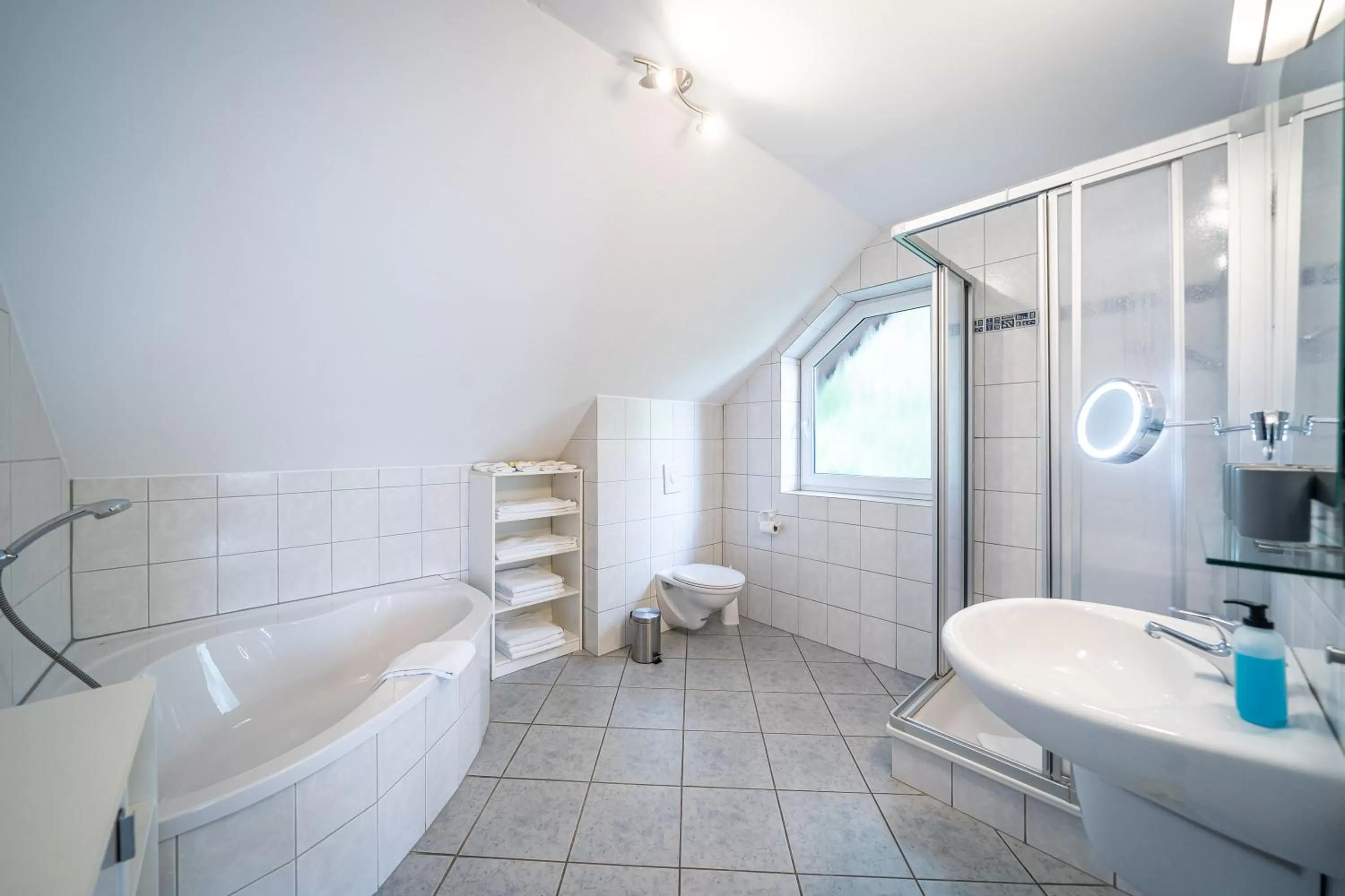 Bathroom in Waldhotel Tannenhäuschen