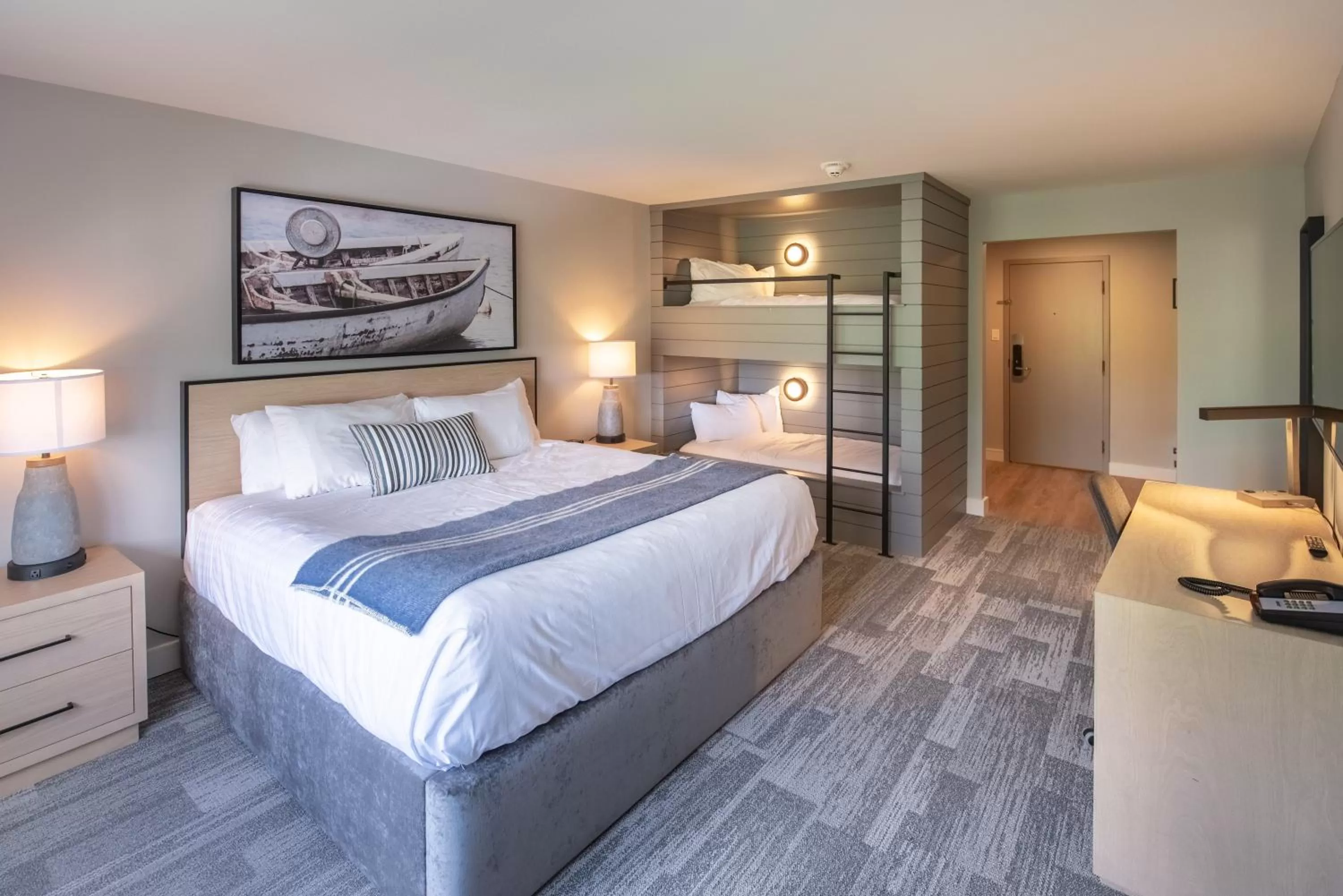 Bed in Mill River Resort