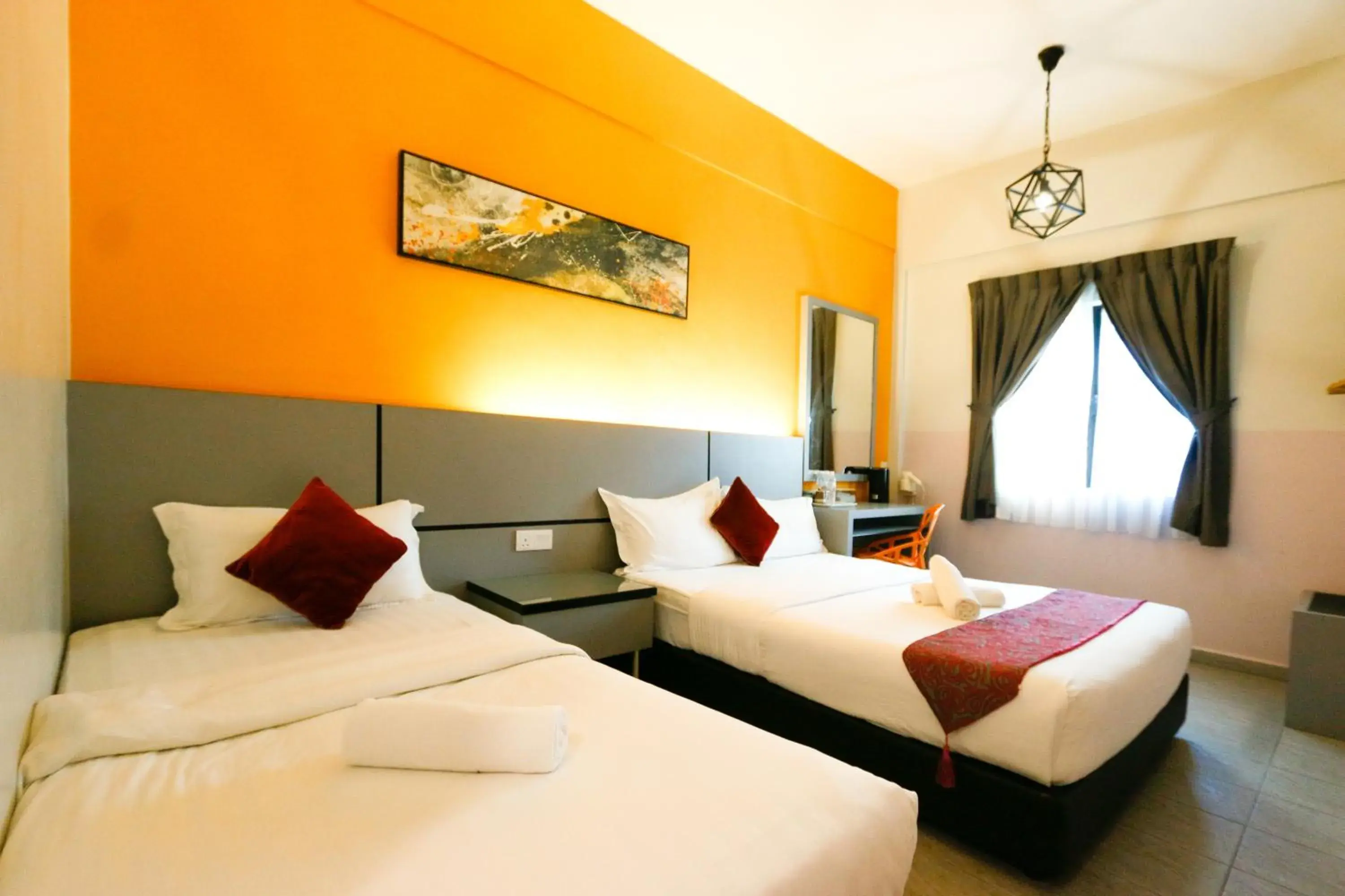 Bedroom, Bed in Travelland Hotel