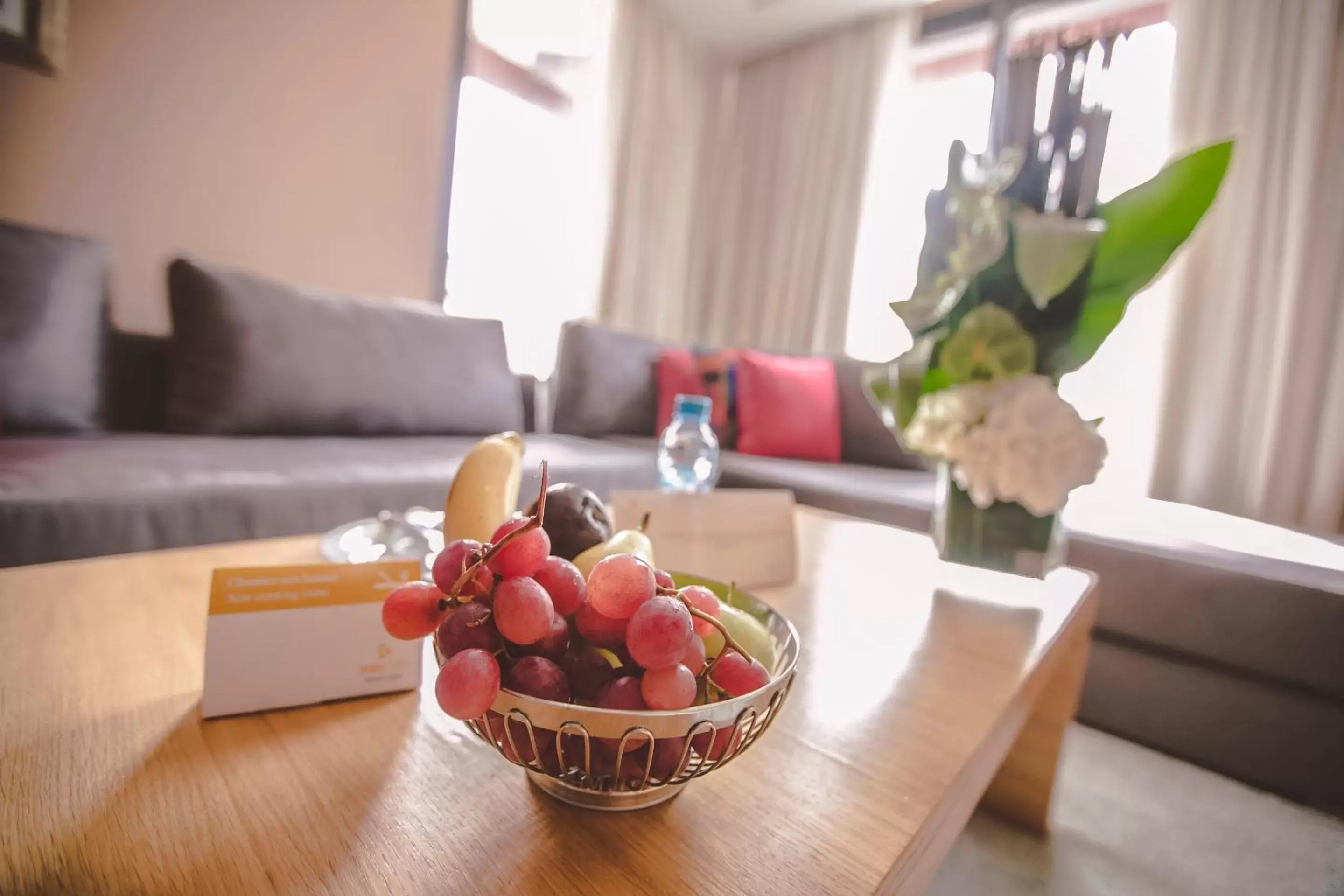 Living room, Food in Down Town Hotel By Business & Leisure Hotels