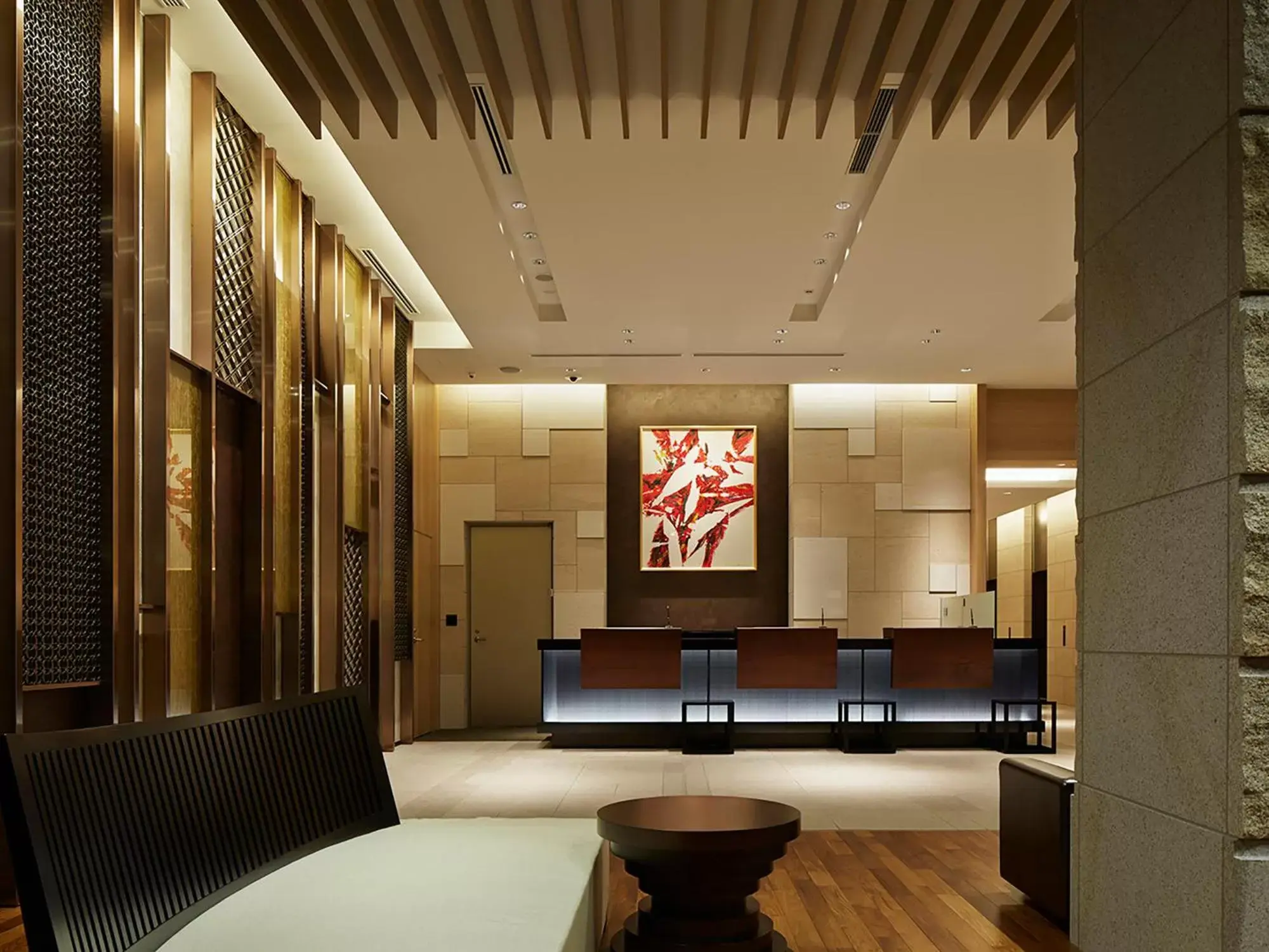 Lobby or reception in Mitsui Garden Hotel Osaka Premier