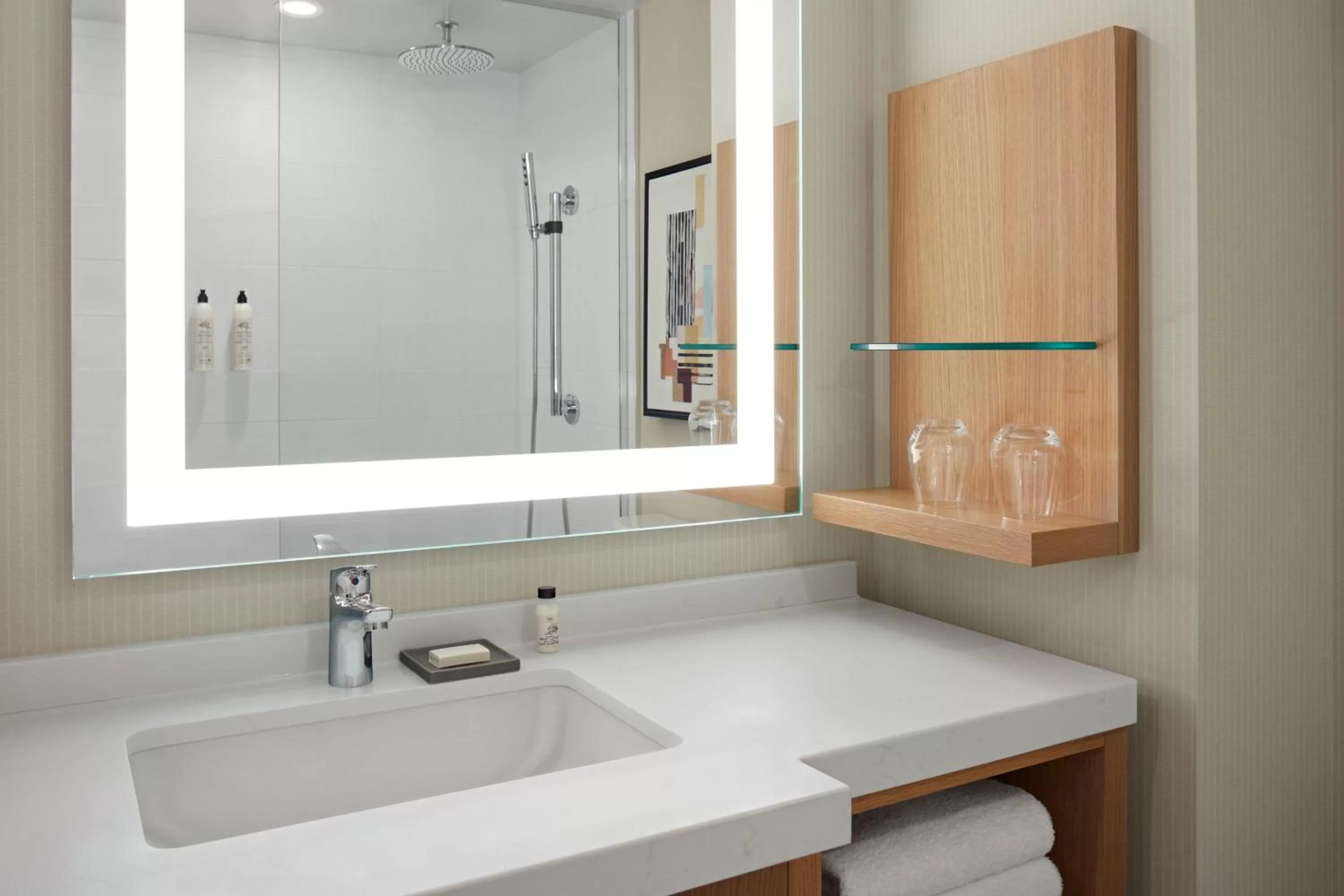 Bathroom in Delta Hotels Calgary Airport In-Terminal