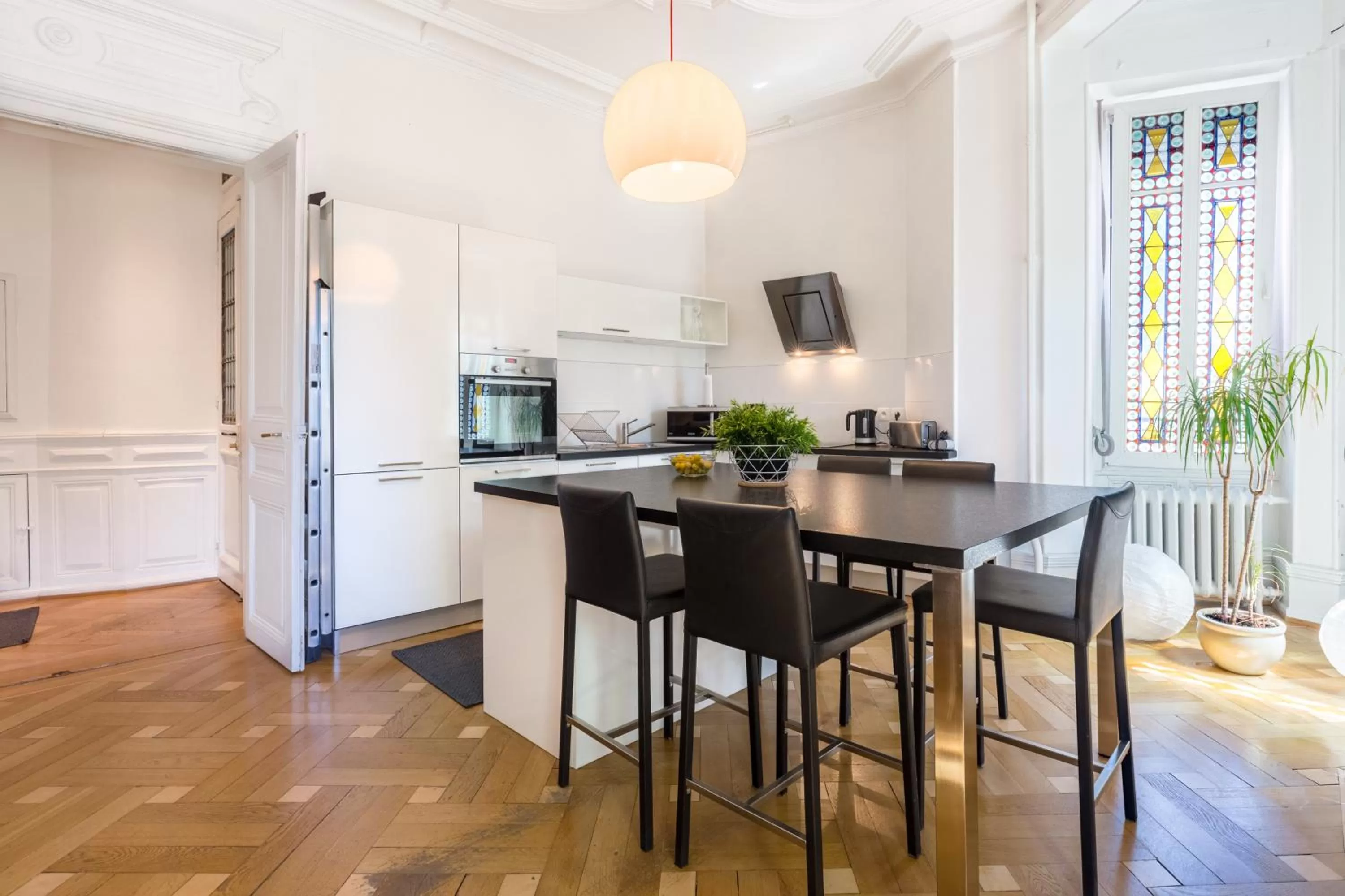 Living room, Dining Area in Appartement Luxueux Centre Ville