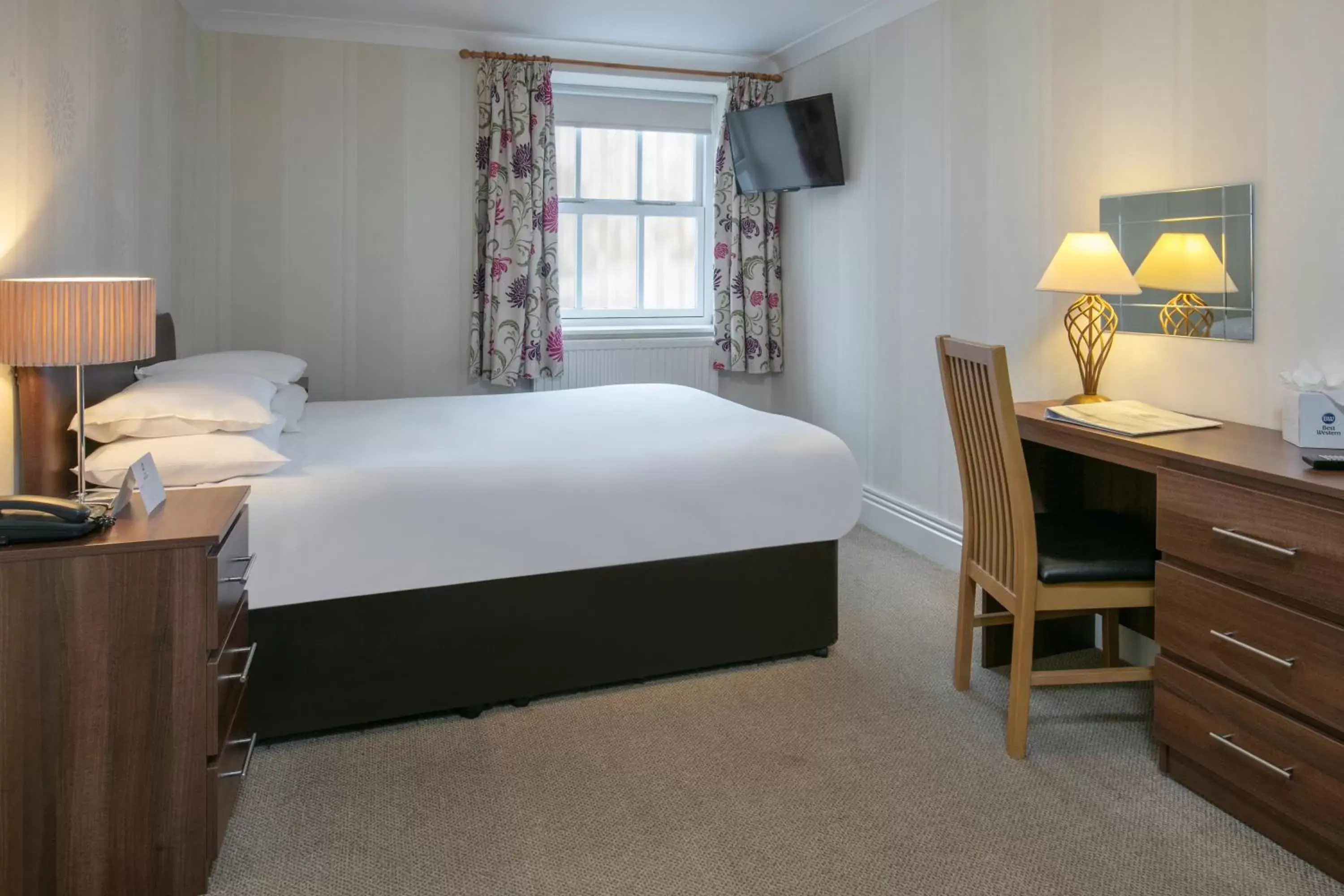 Photo of the whole room, Bed in Best Western Lord Haldon Hotel