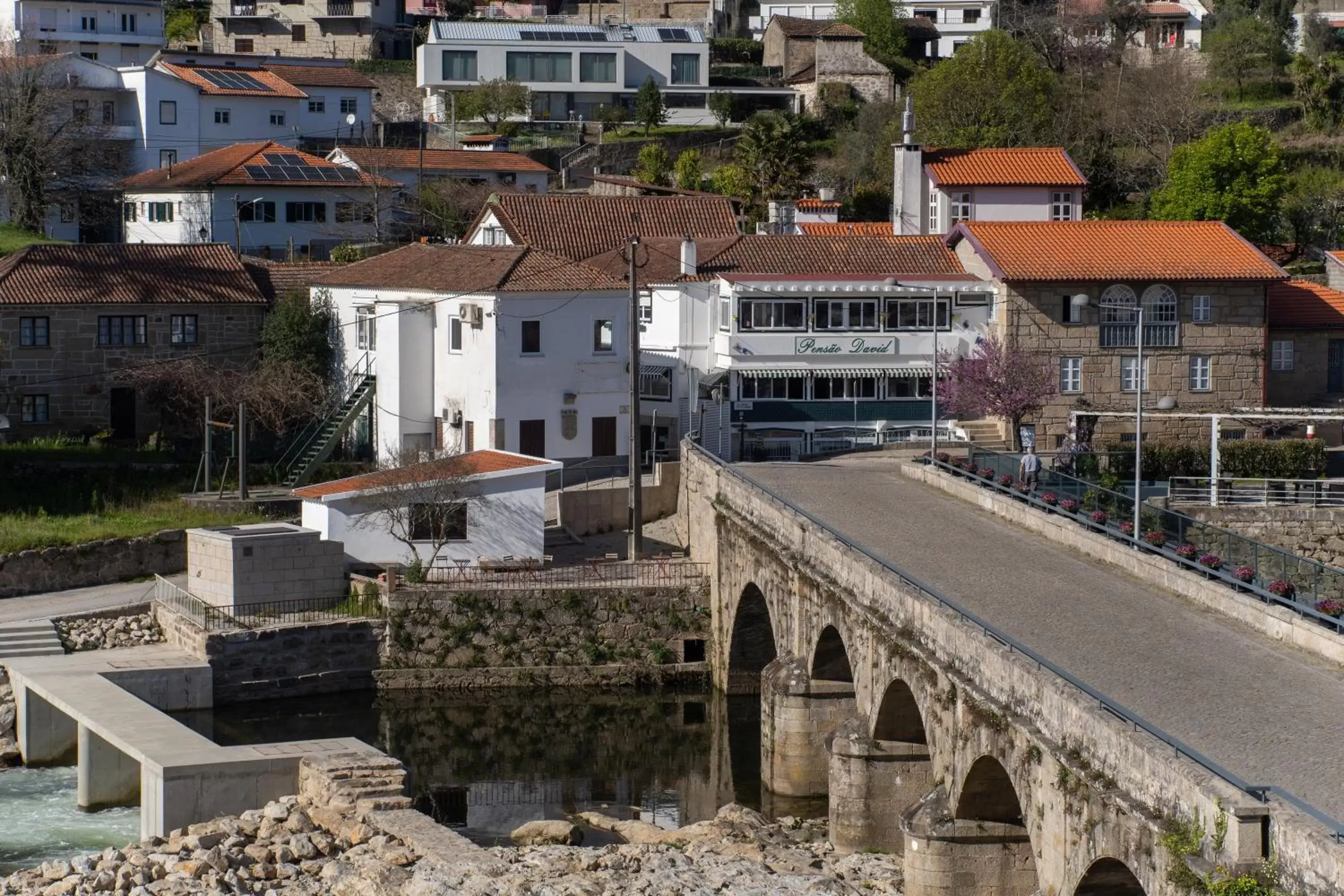 Landmark view in Loureiro B&B