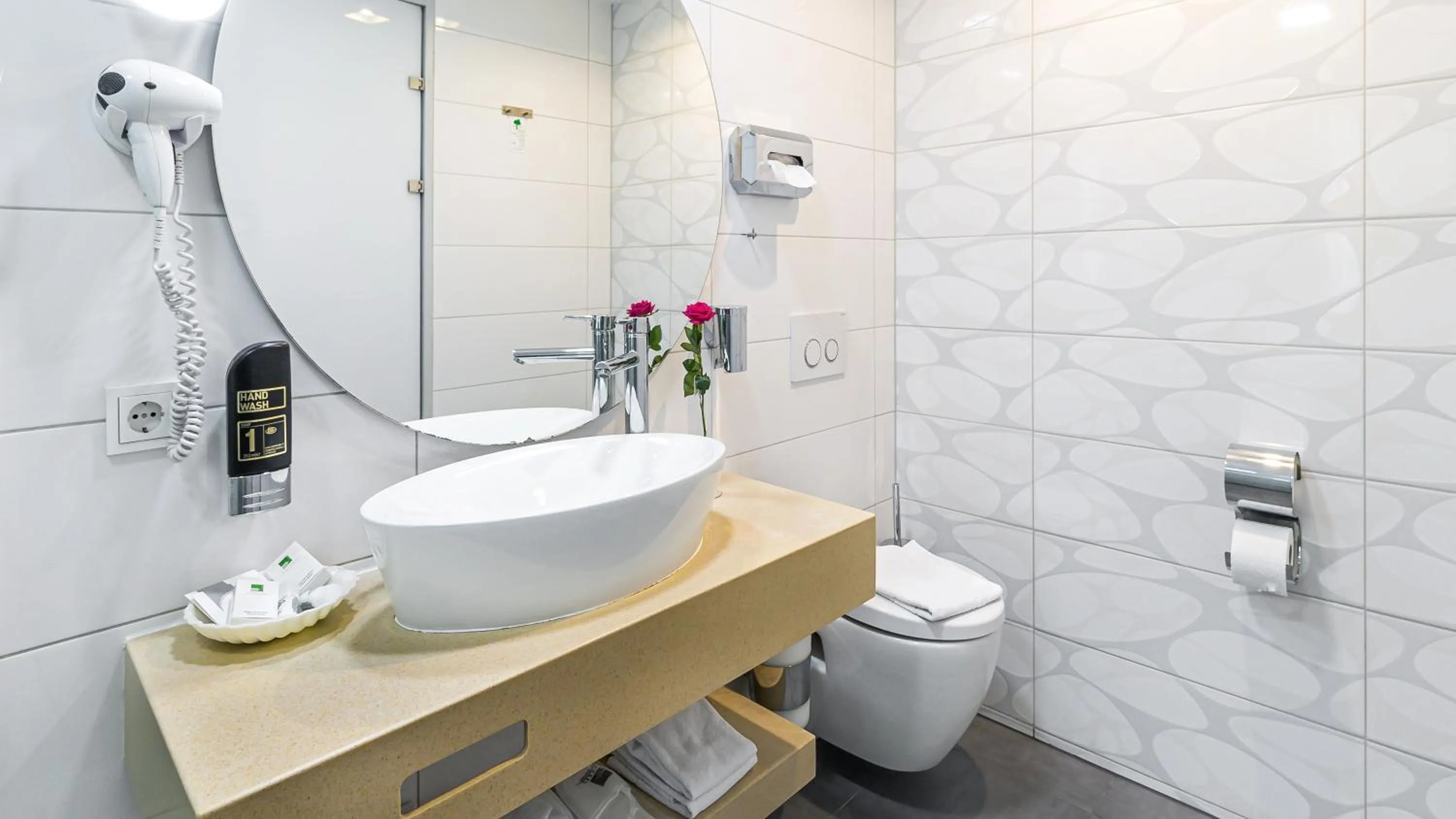 Bathroom in Hotel Bayer's