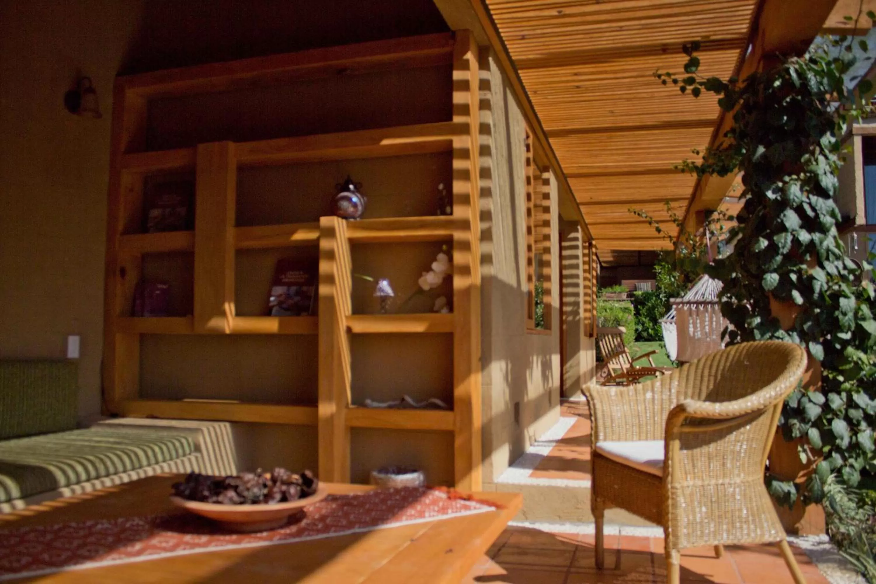 Seating area in La Joya del Viento