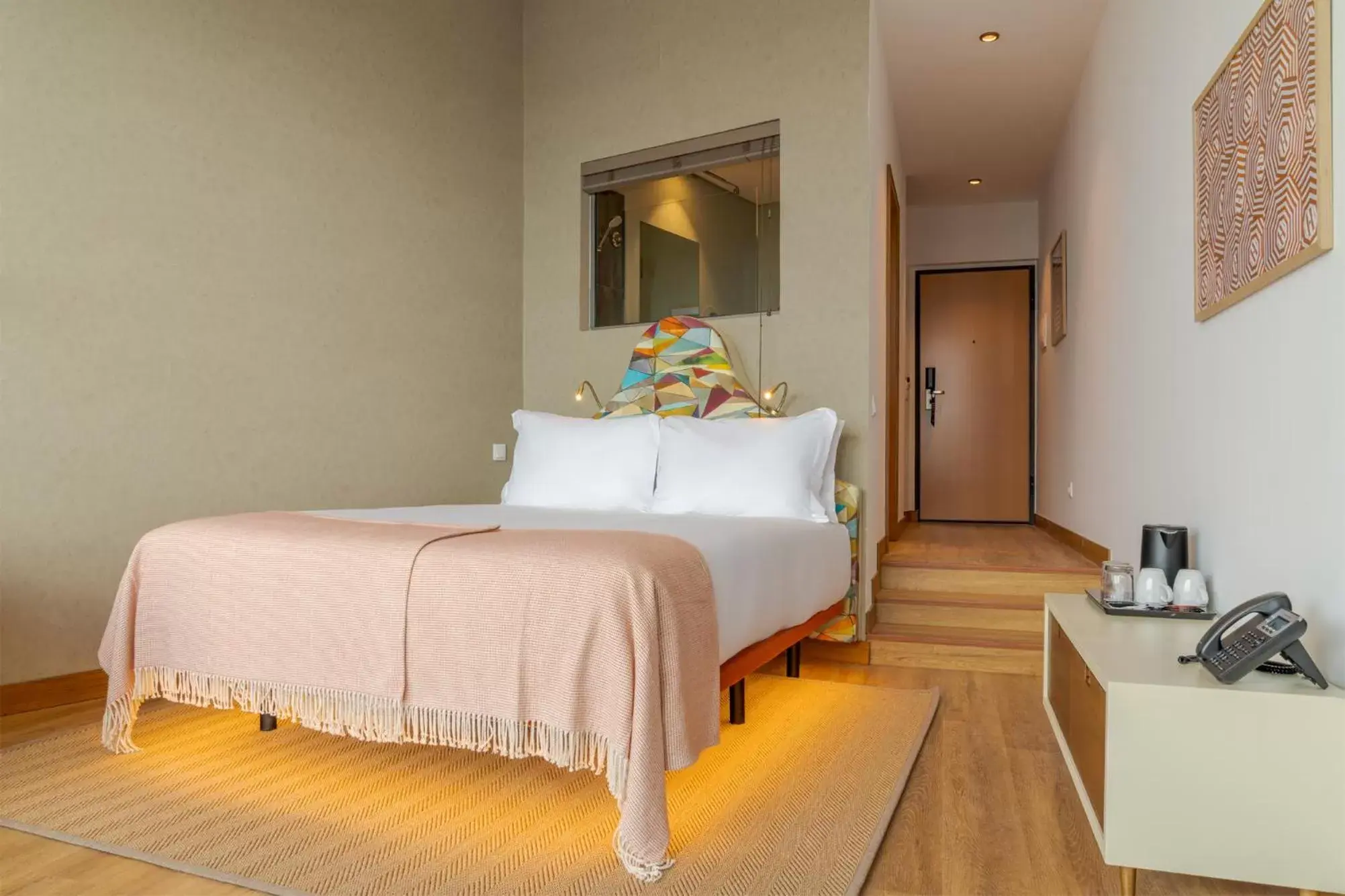 Bathroom, Bed in Pestana Vila Lido Madeira Ocean Hotel