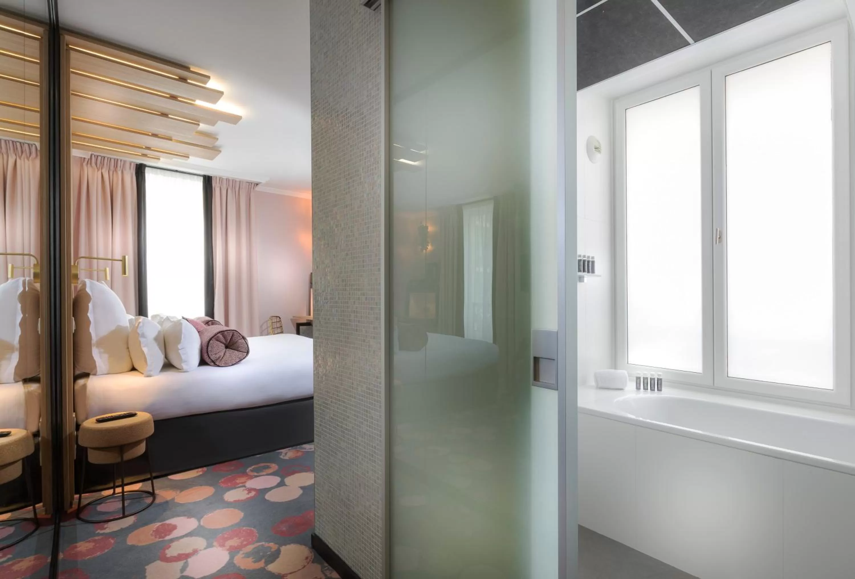 Bed in Hotel Du Cadran