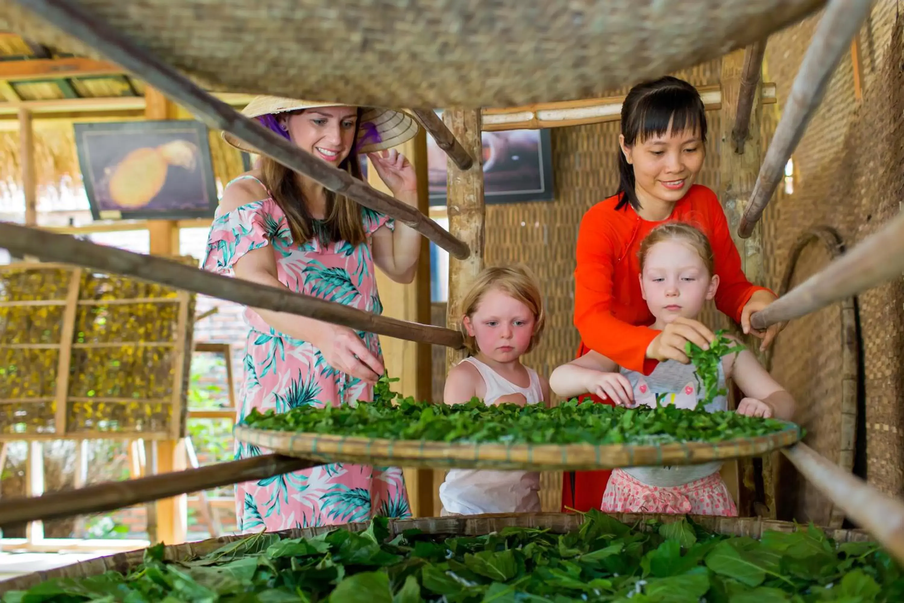 Activities, Children in Mulberry Collection Silk Village