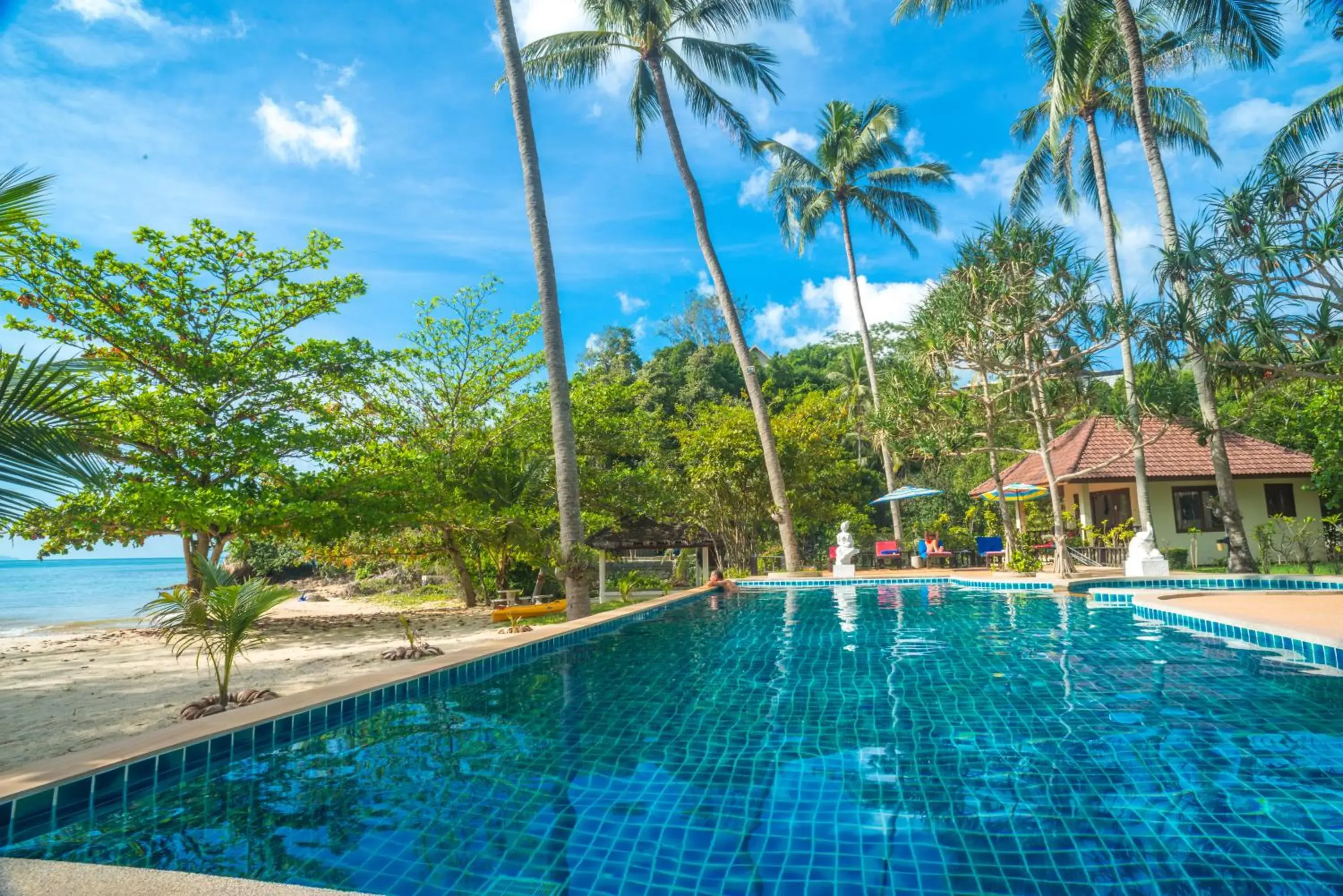 , Swimming Pool in Am Samui Resort Taling Ngam