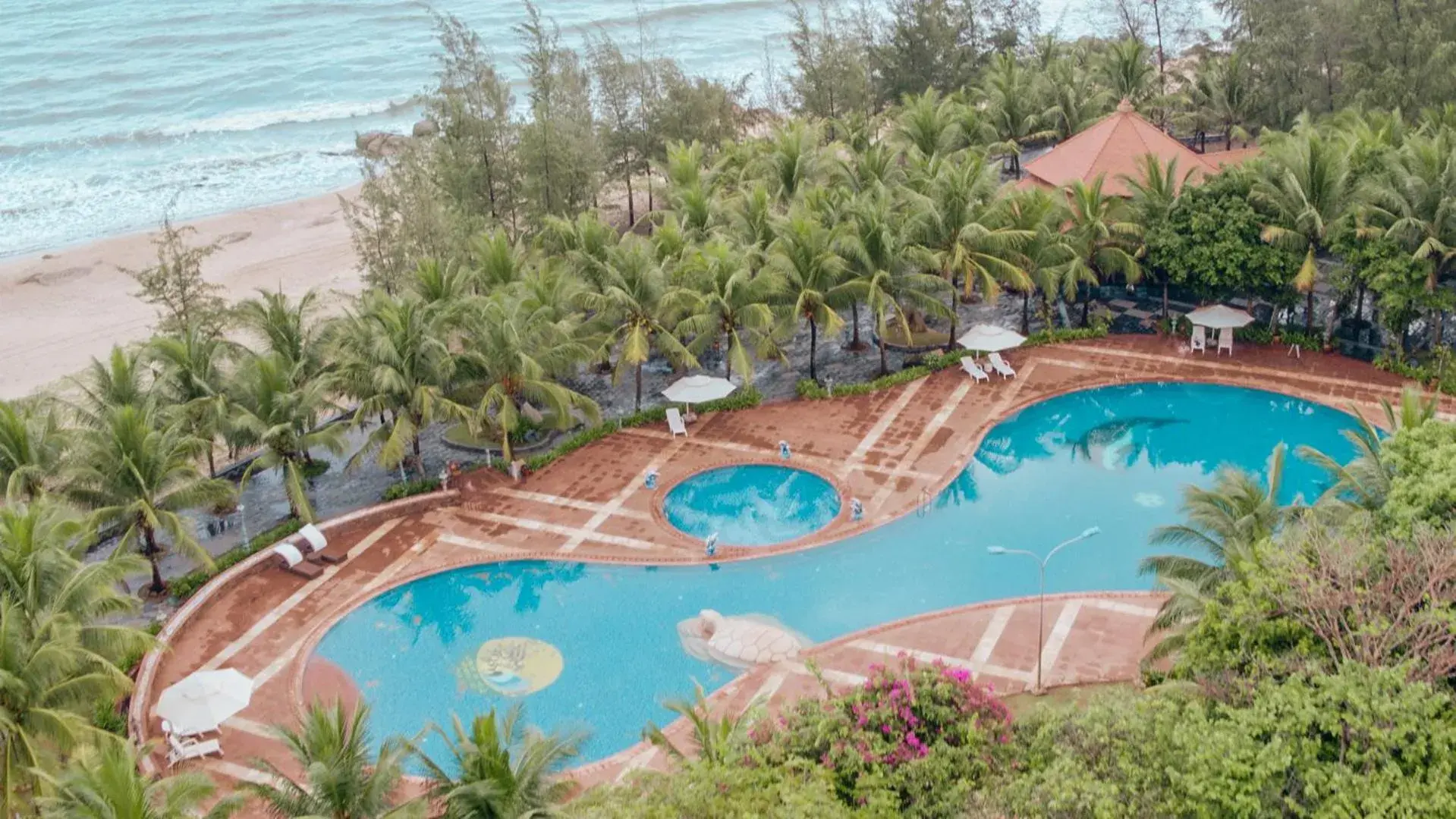 Swimming pool, Pool View in Seava Ho Tram Beach Resort