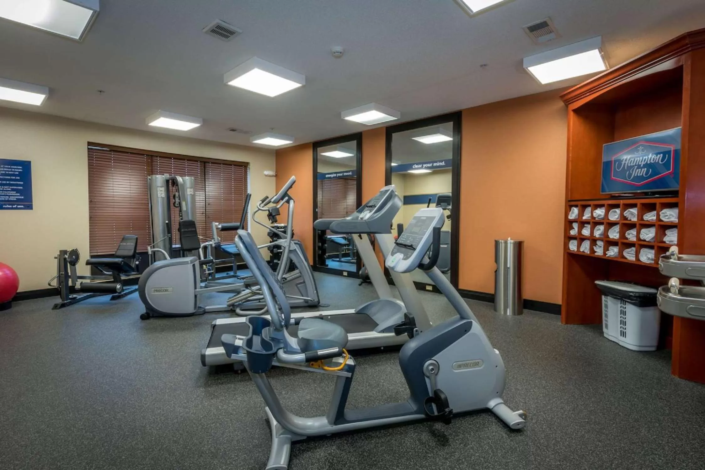 Fitness centre/facilities in Hampton Inn Enterprise