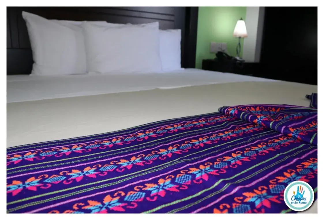 Bed in Hotel Parque Marimba