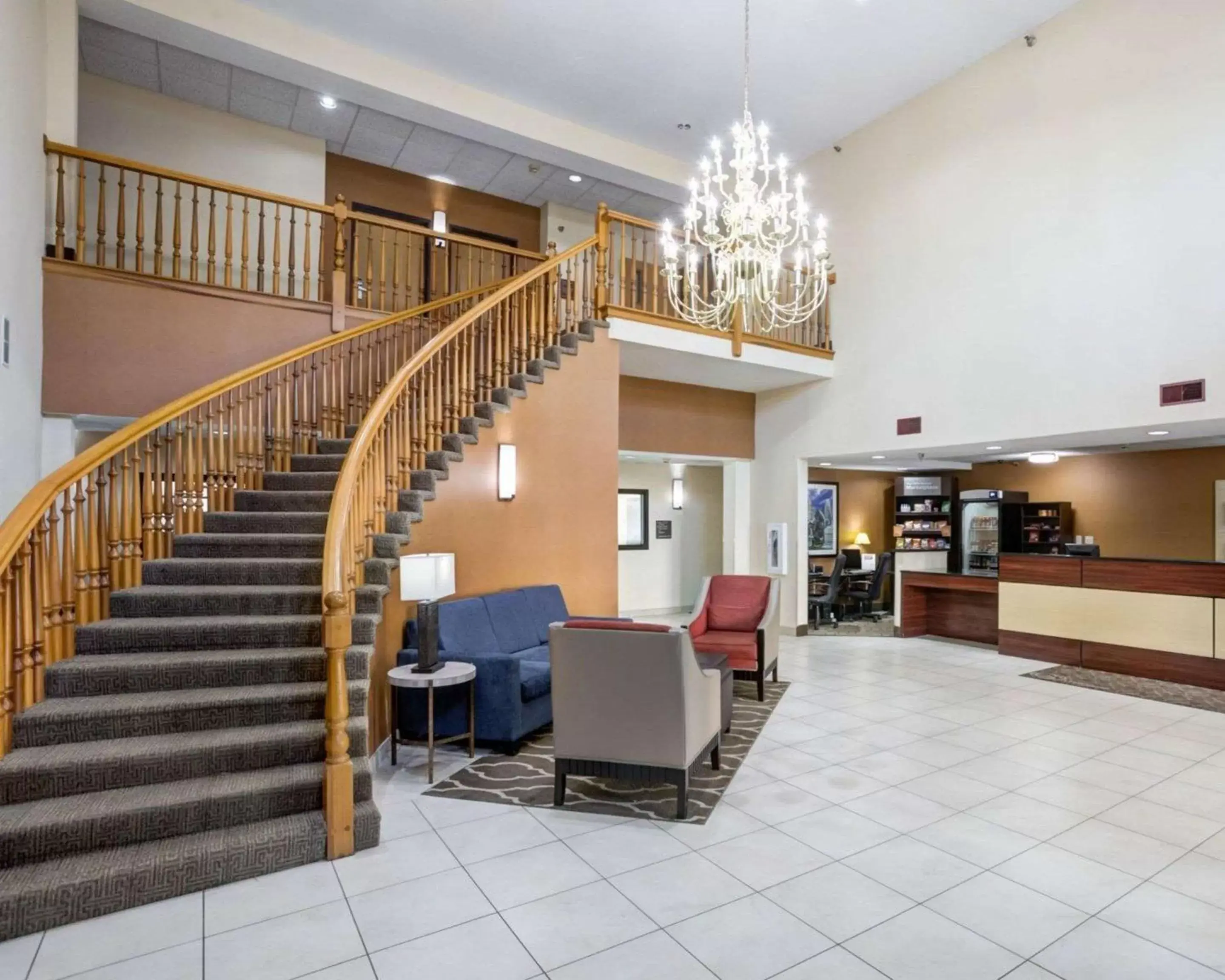 Lobby or reception, Lobby/Reception in Comfort Suites Kansas City
