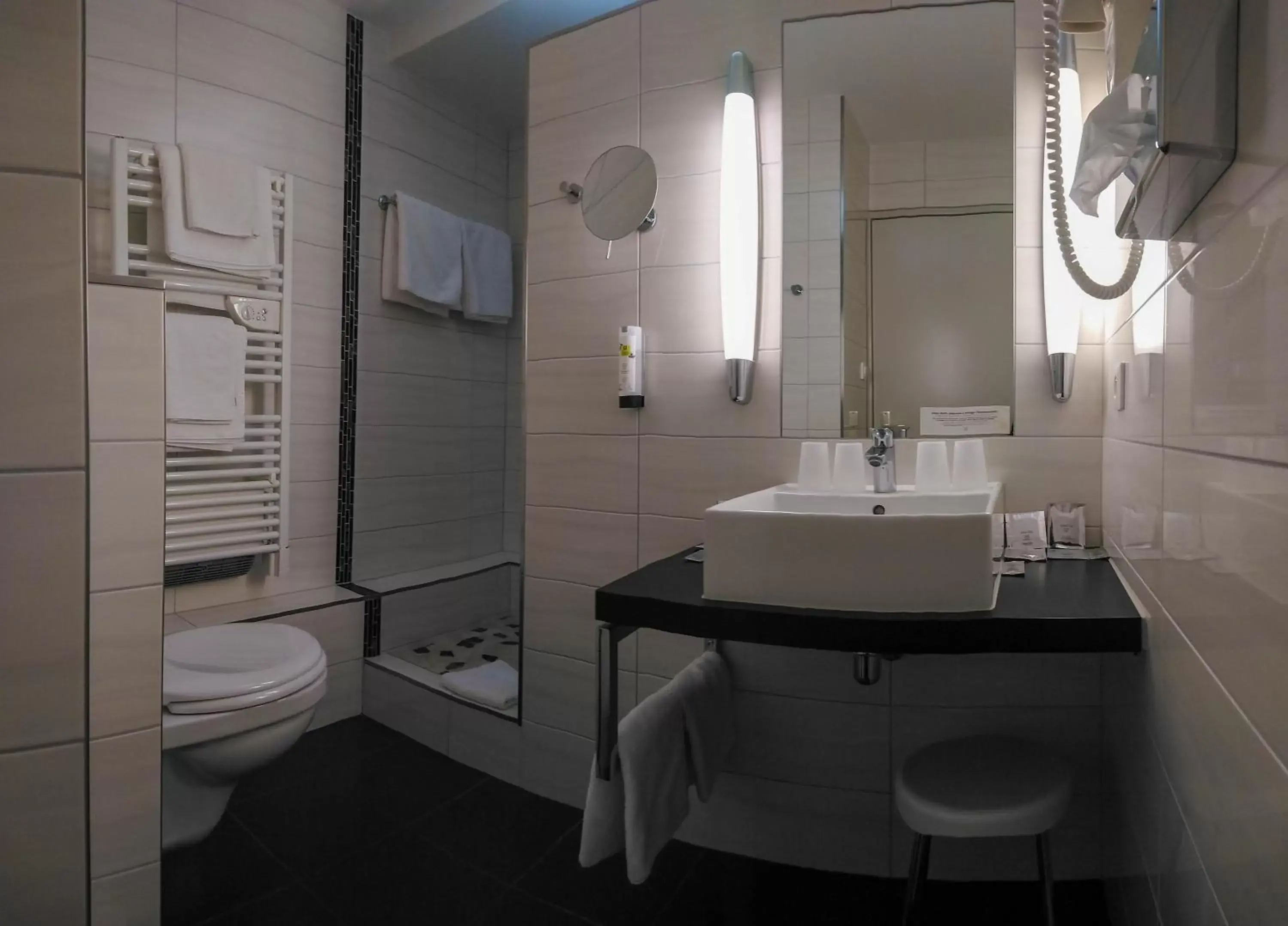 Bathroom in Hotel Restaurant & Spa Verte Vallée