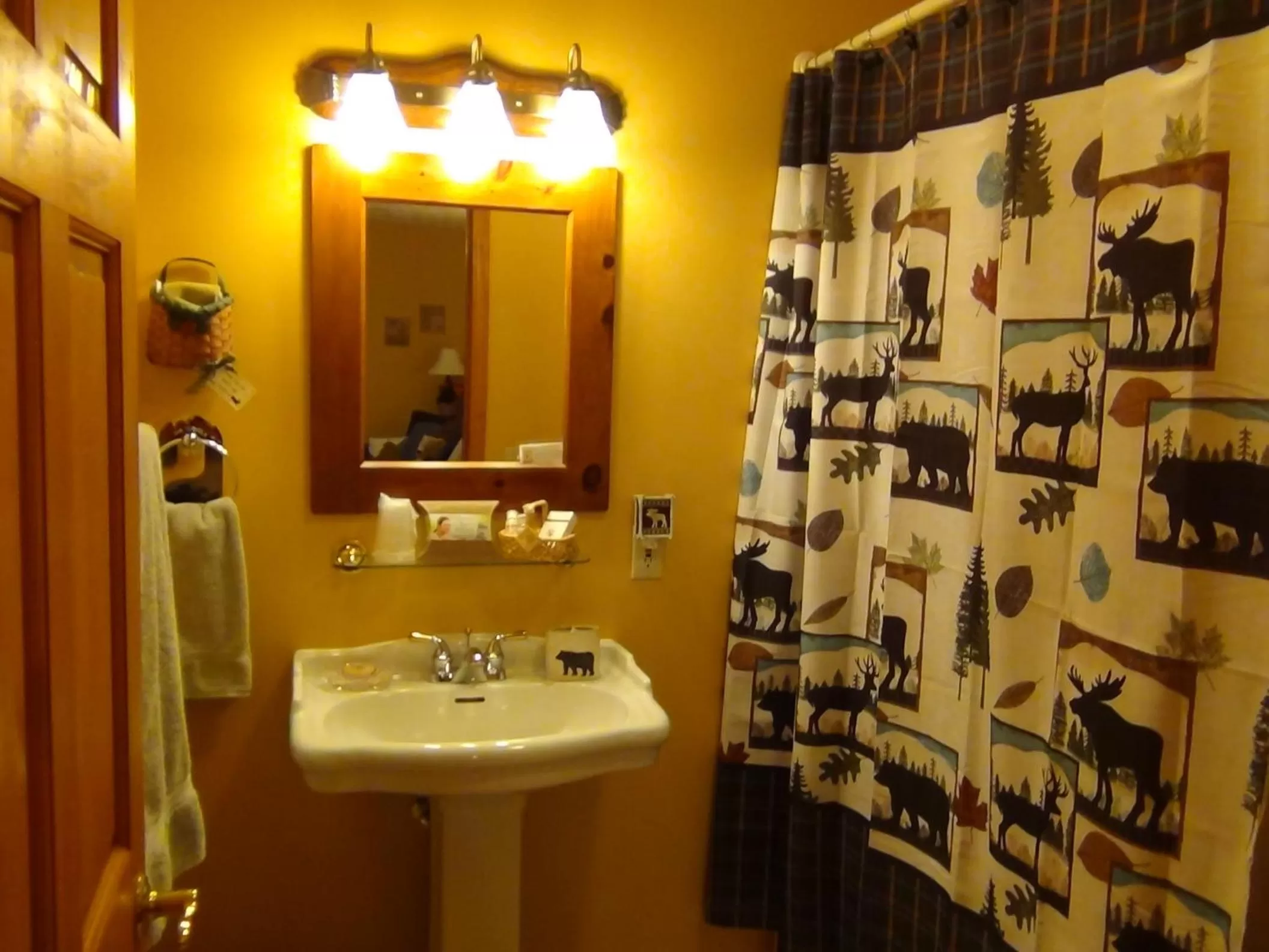 Bathroom in Berry Springs Lodge