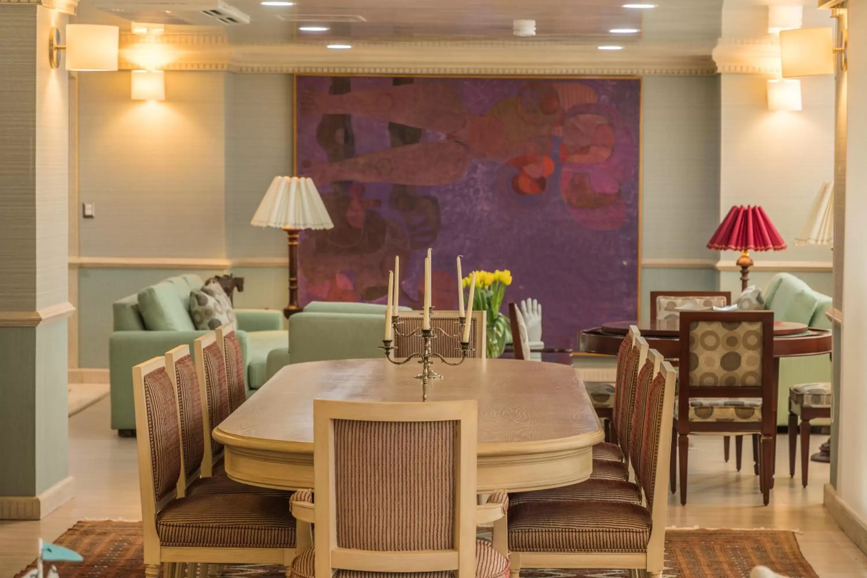 Decorative detail, Restaurant/Places to Eat in Suites Perisur Apartamentos Amueblados