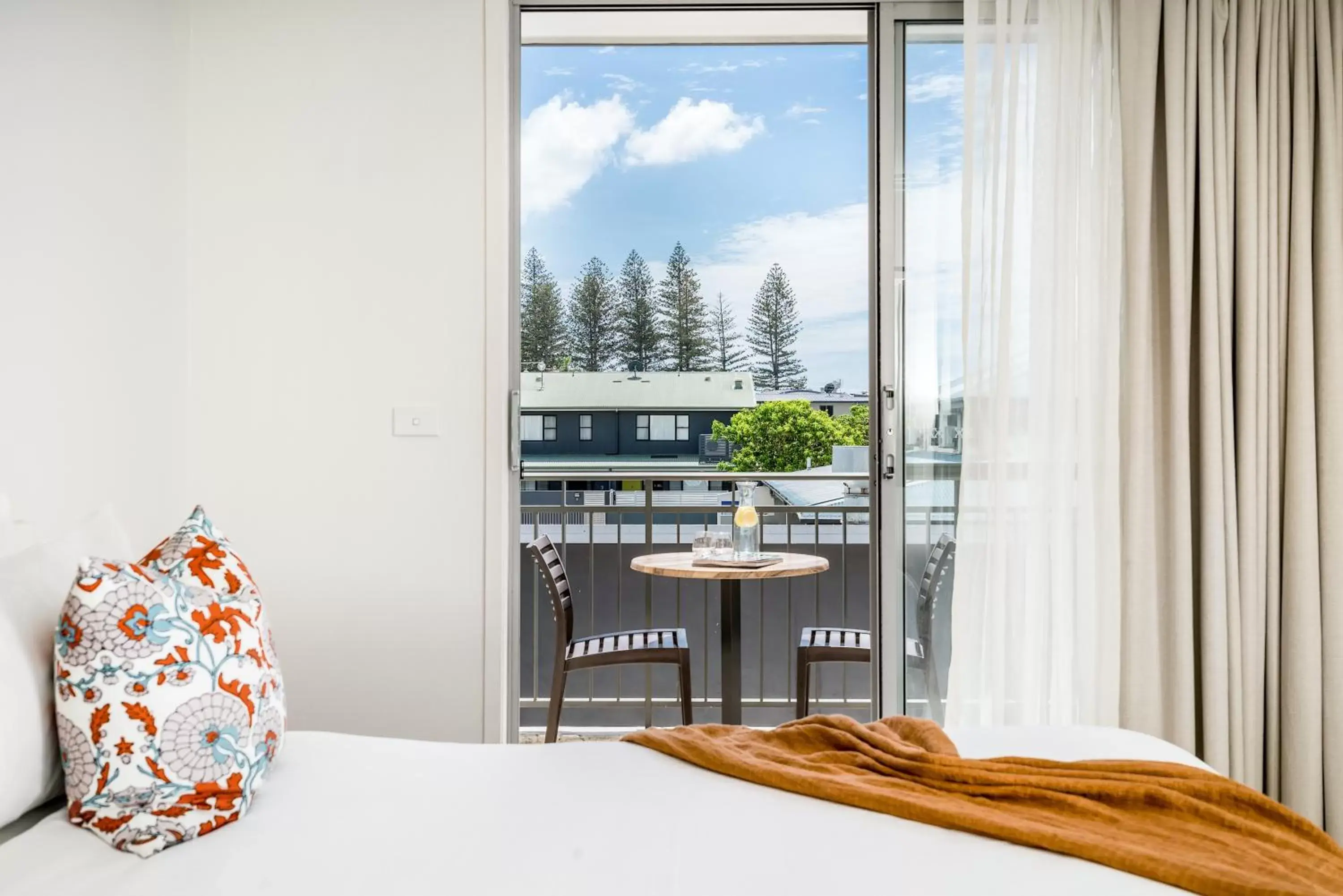 Bedroom in Byron Bay Hotel and Apartments
