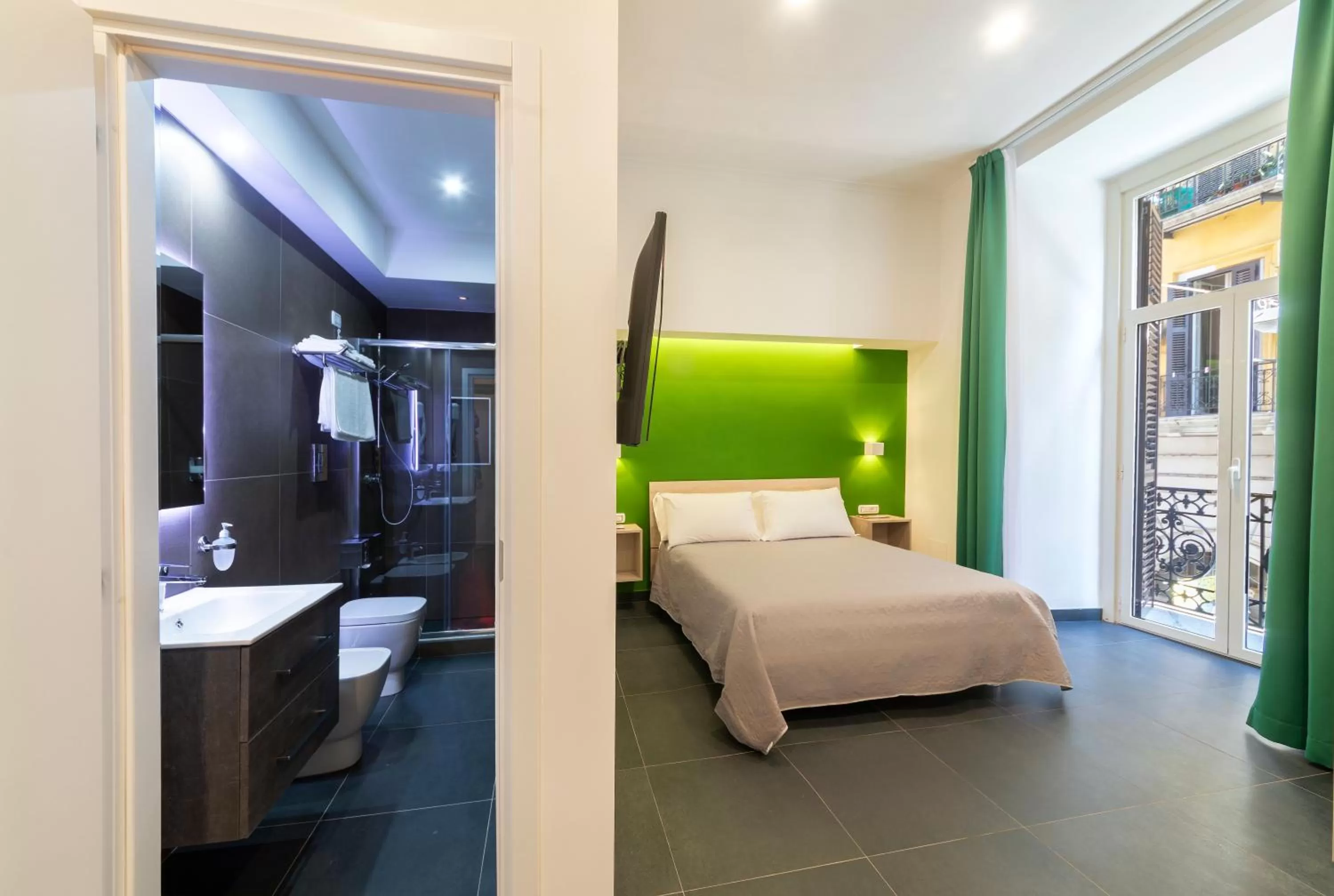 Bed in Neapolitan Breakfast