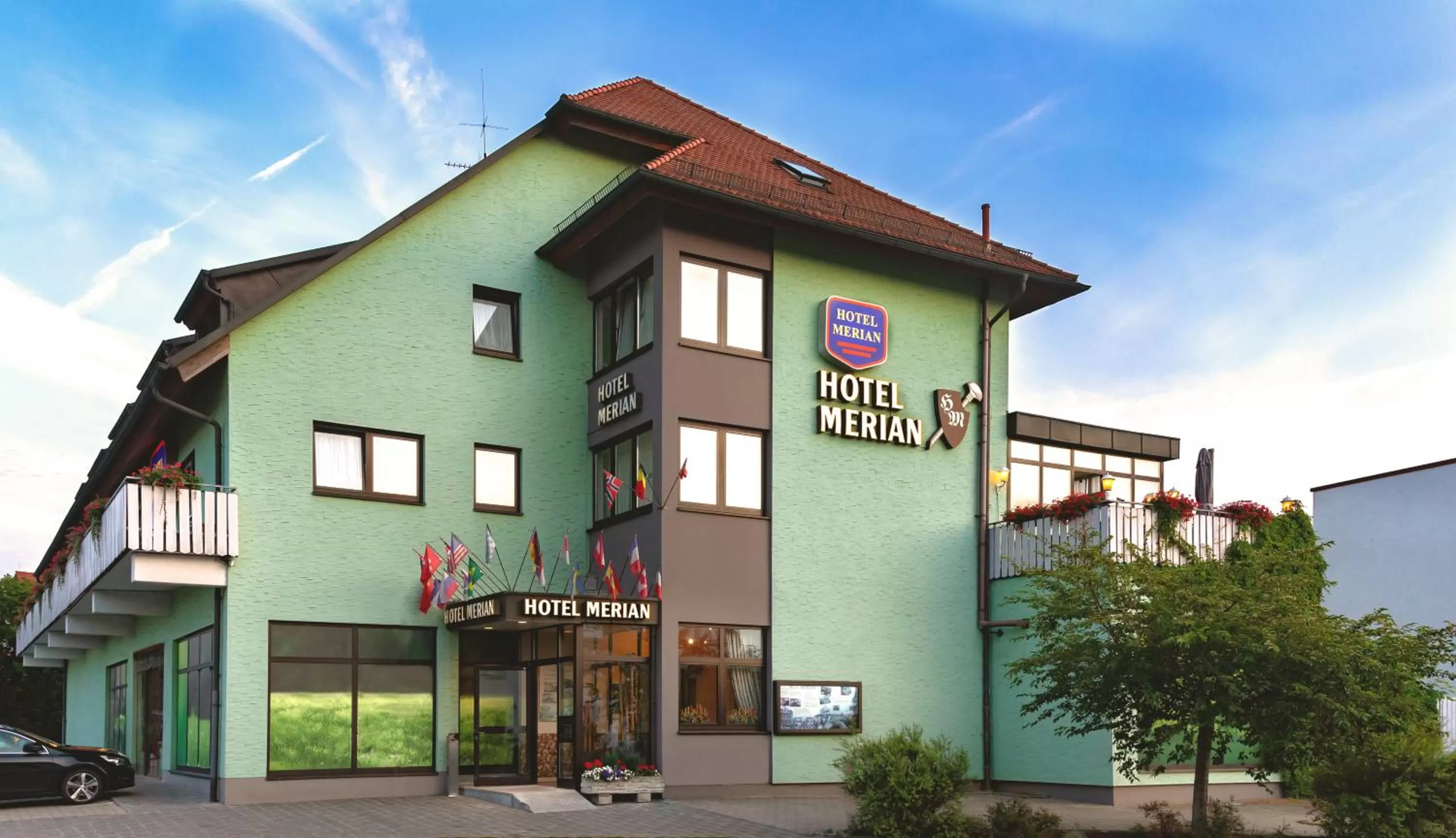 Property building in Hotel Merian Rothenburg