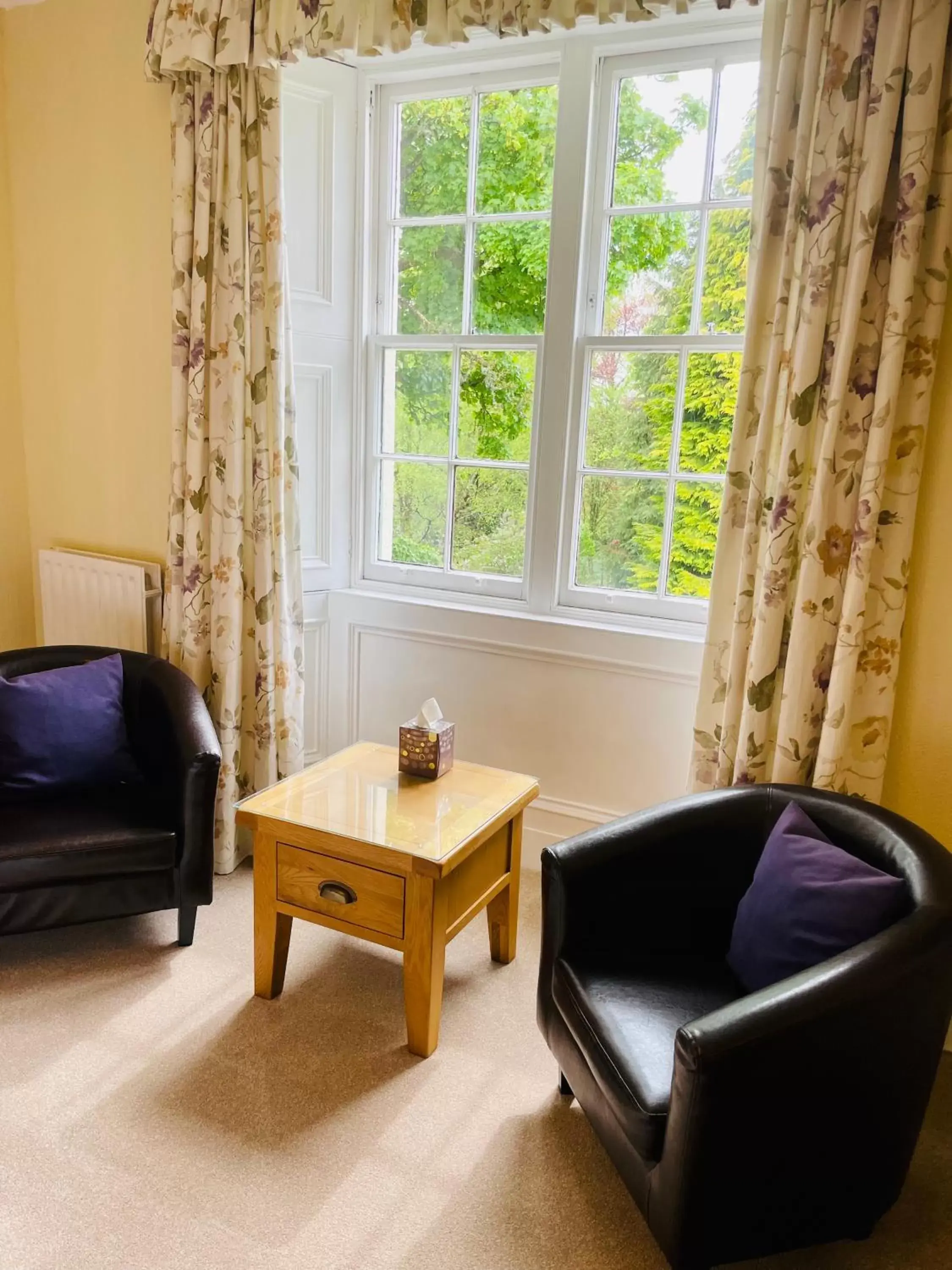 Bedroom, Seating Area in West Plean House