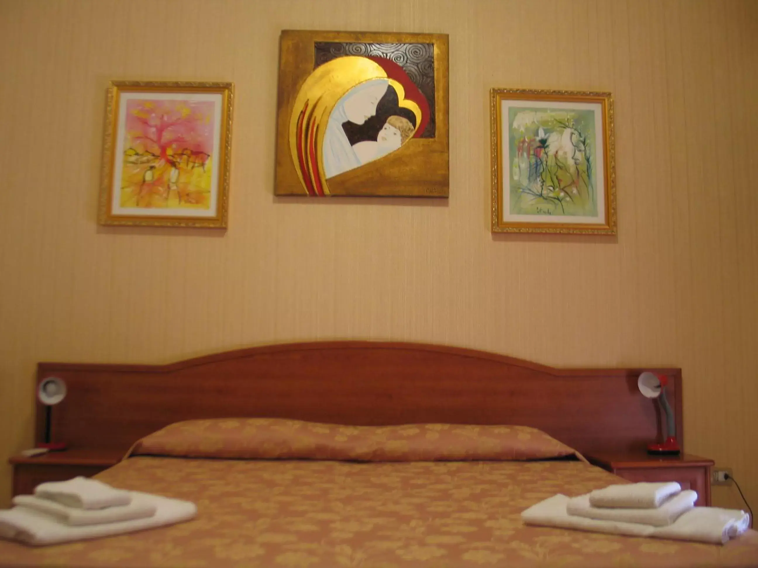 Bed in Hotel Bed & Breakfast Minu'