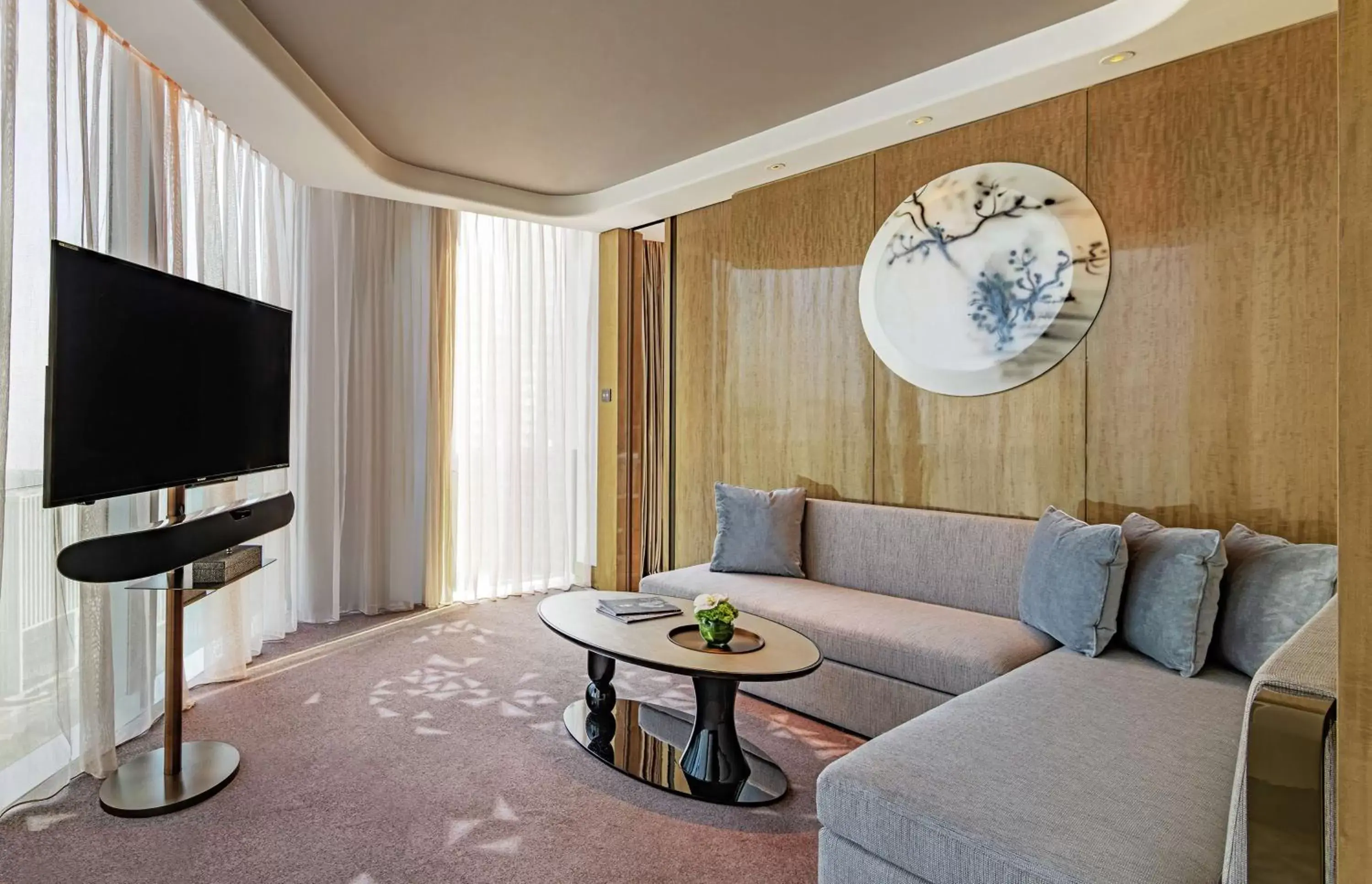 Living room, Seating Area in Conrad Hangzhou