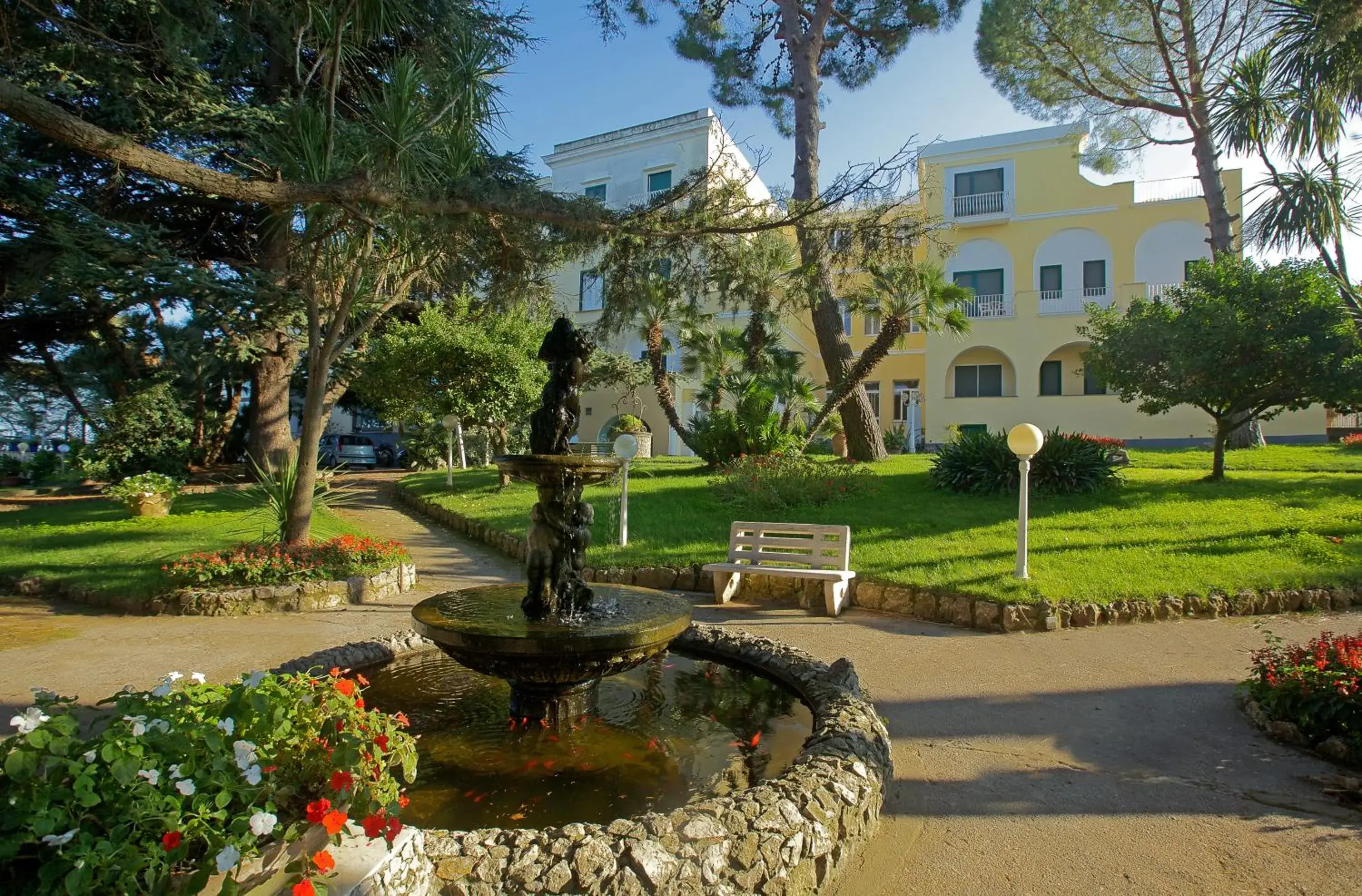 Garden in Hotel San Michele