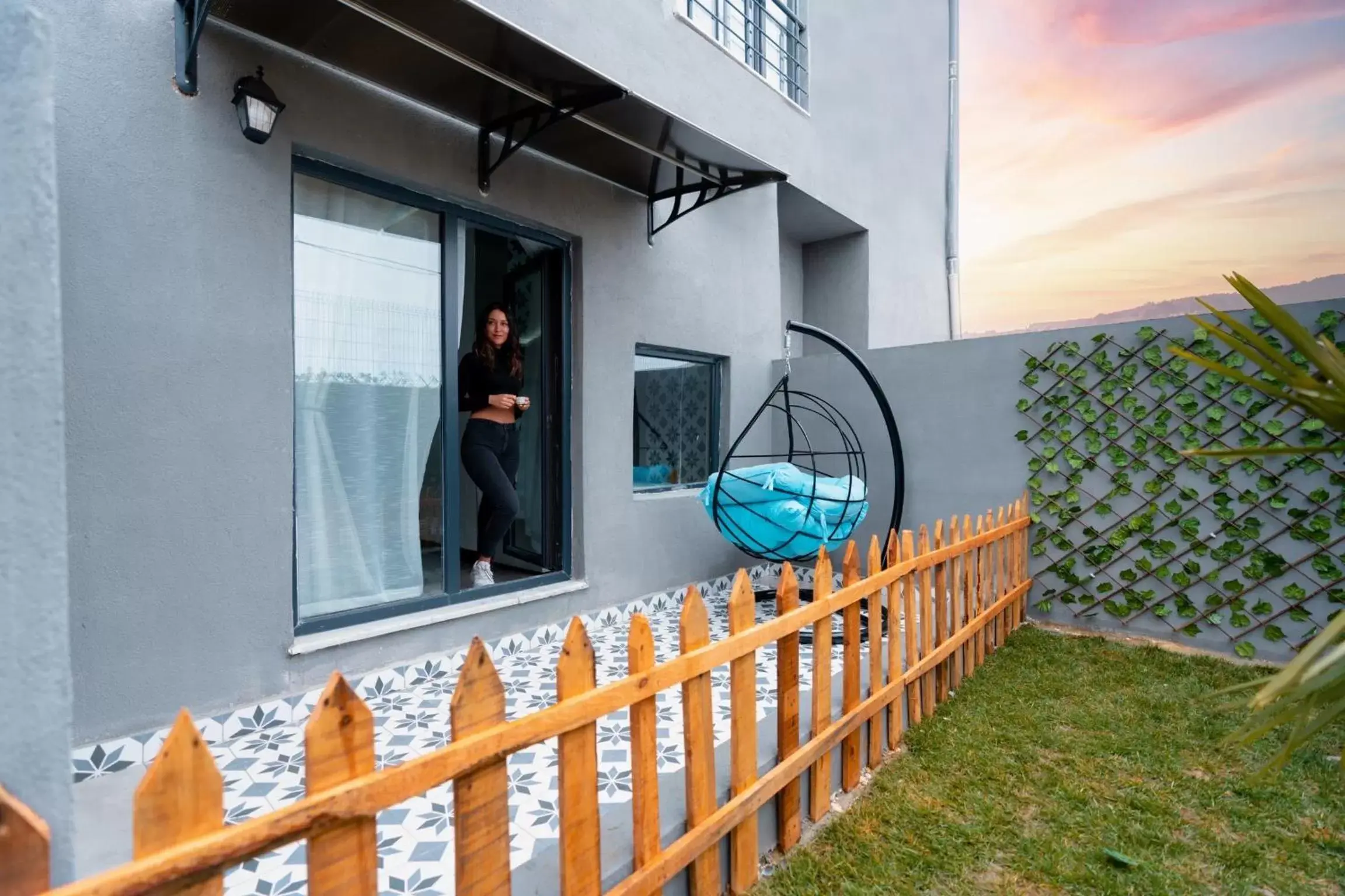 Patio, Balcony/Terrace in Melanj Airport Hotel