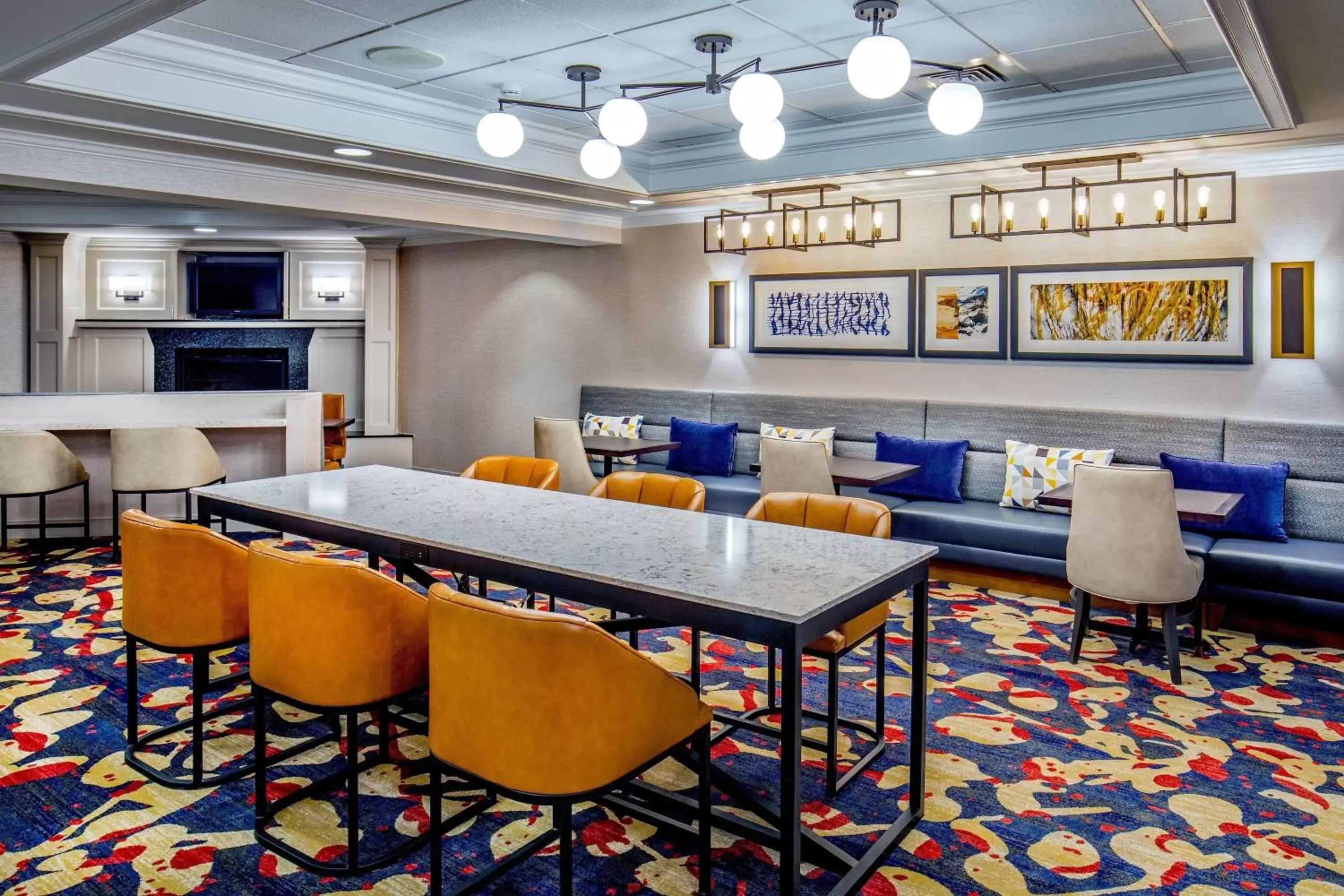 Lobby or reception in Residence Inn by Marriott Boston Woburn