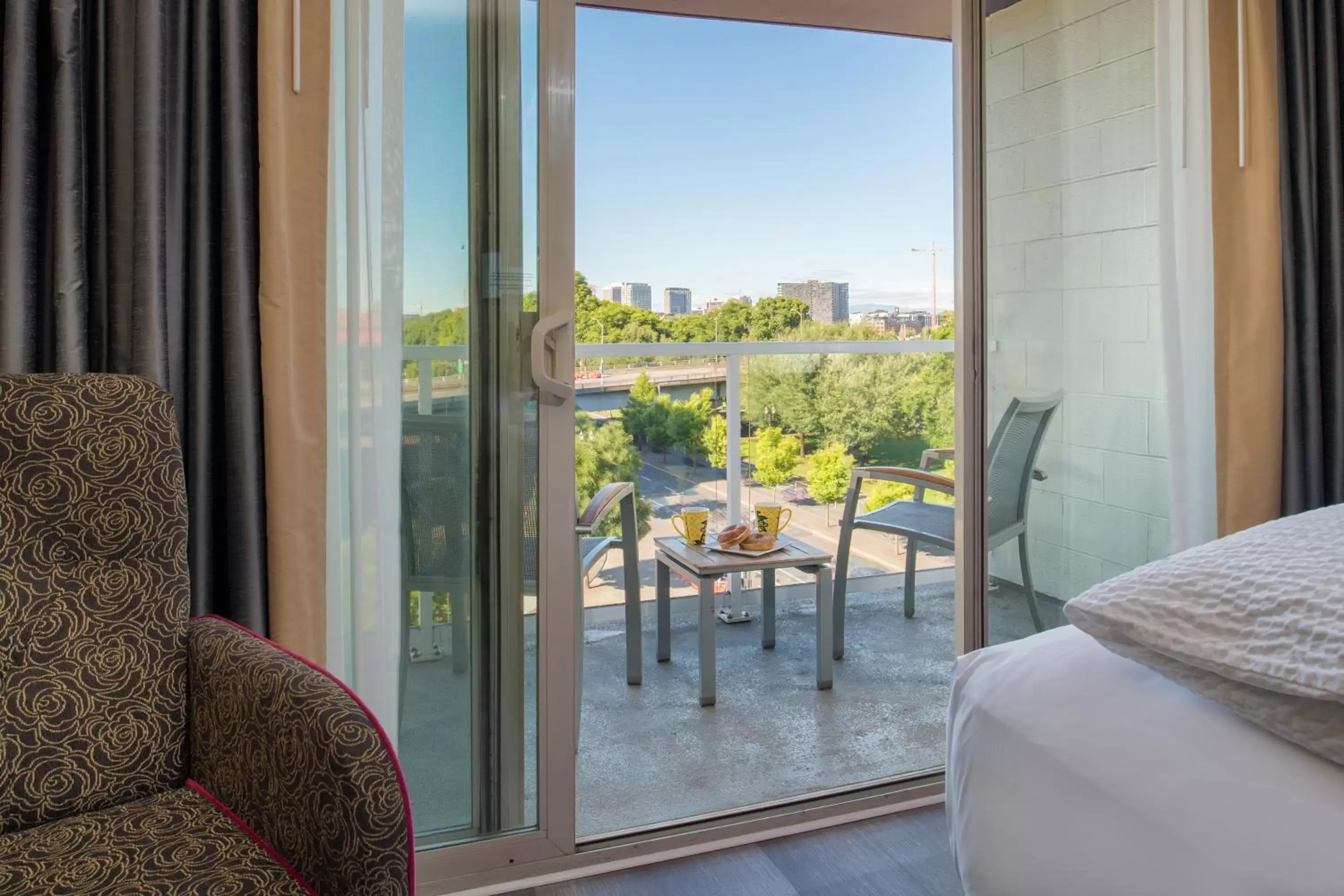 Balcony/Terrace in Staypineapple, Hotel Rose, Downtown Portland