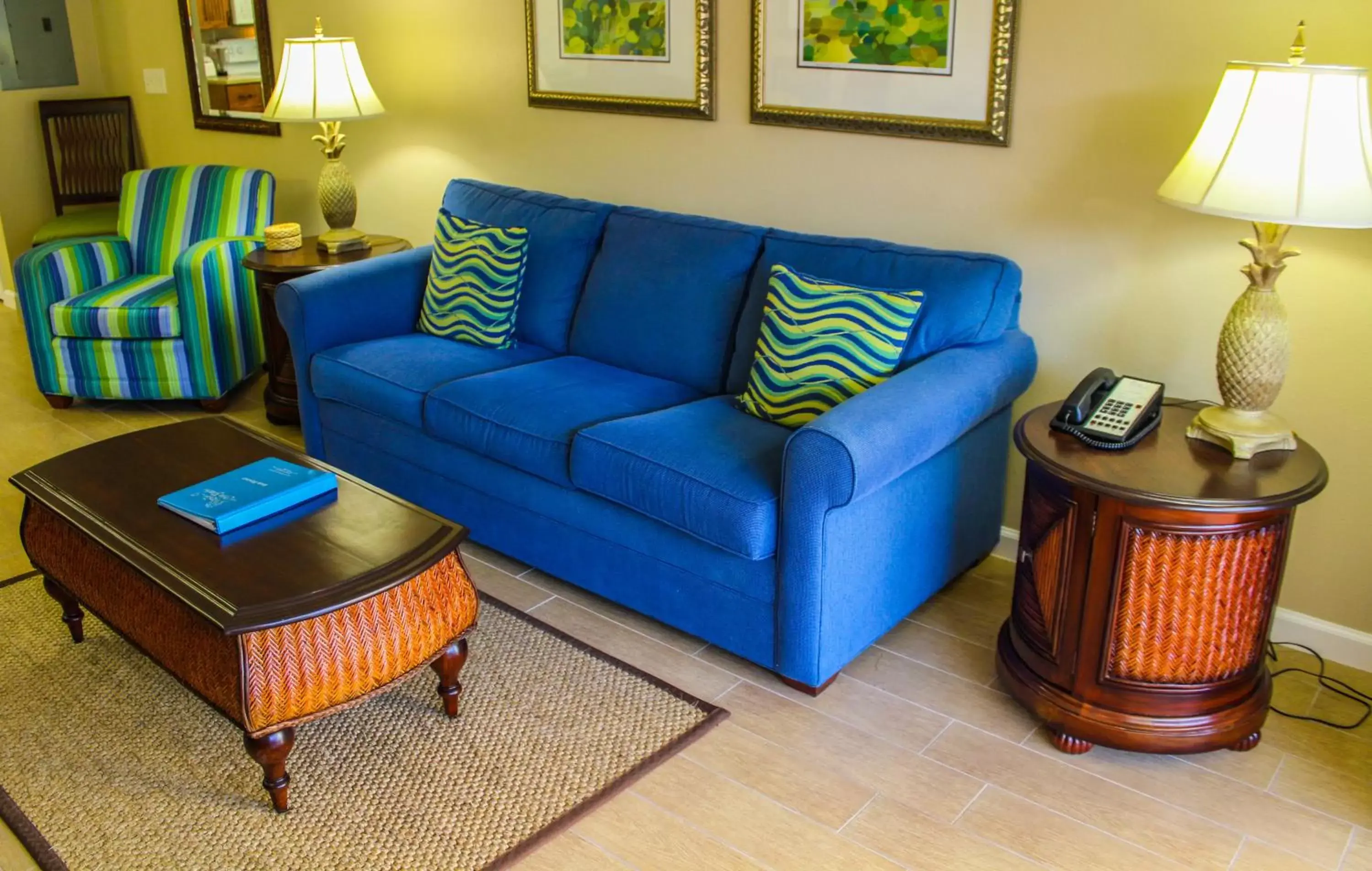 Living room, Seating Area in The Resort on Cocoa Beach, a VRI resort