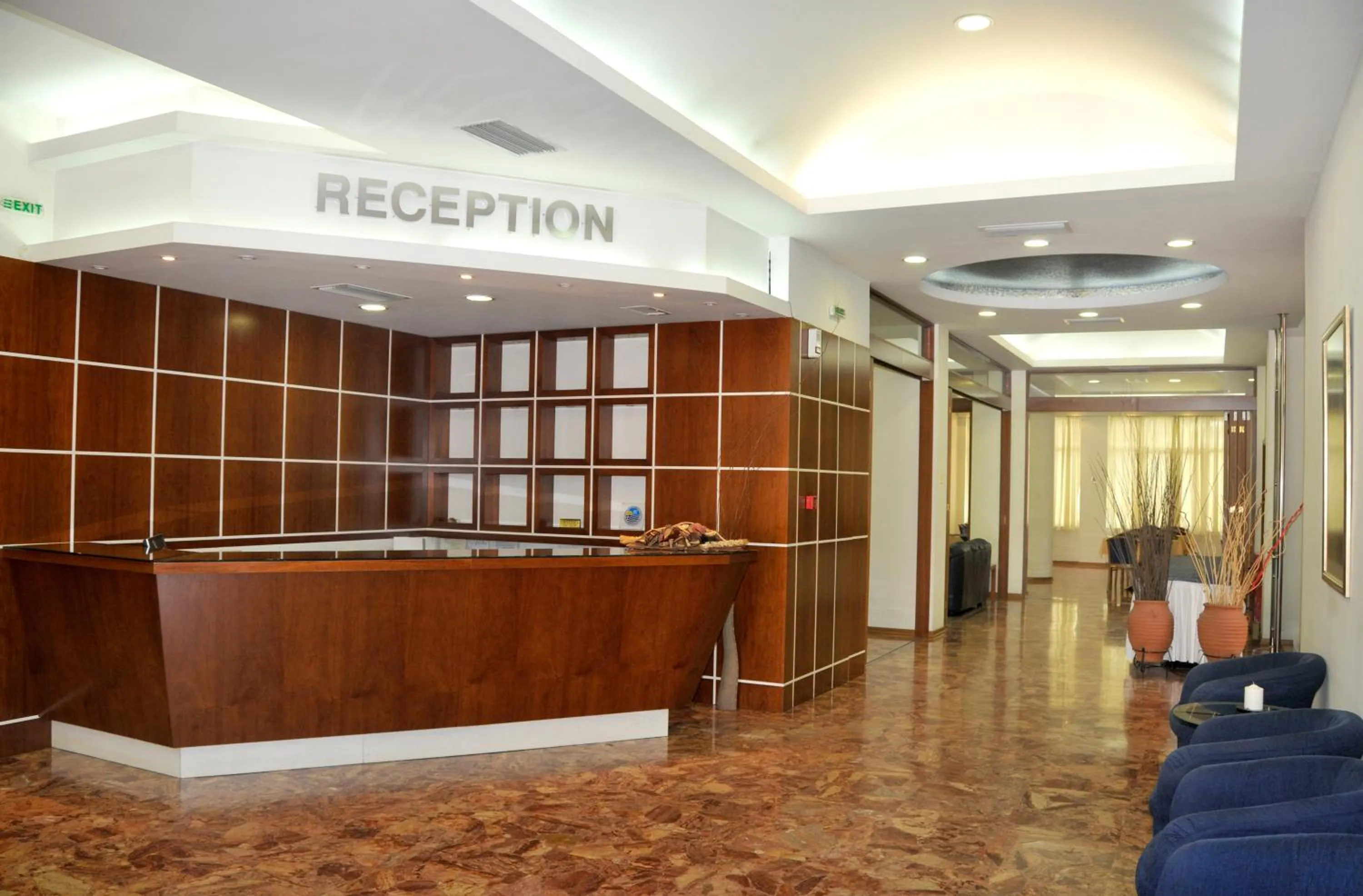 Lobby or reception in Hotel Elena