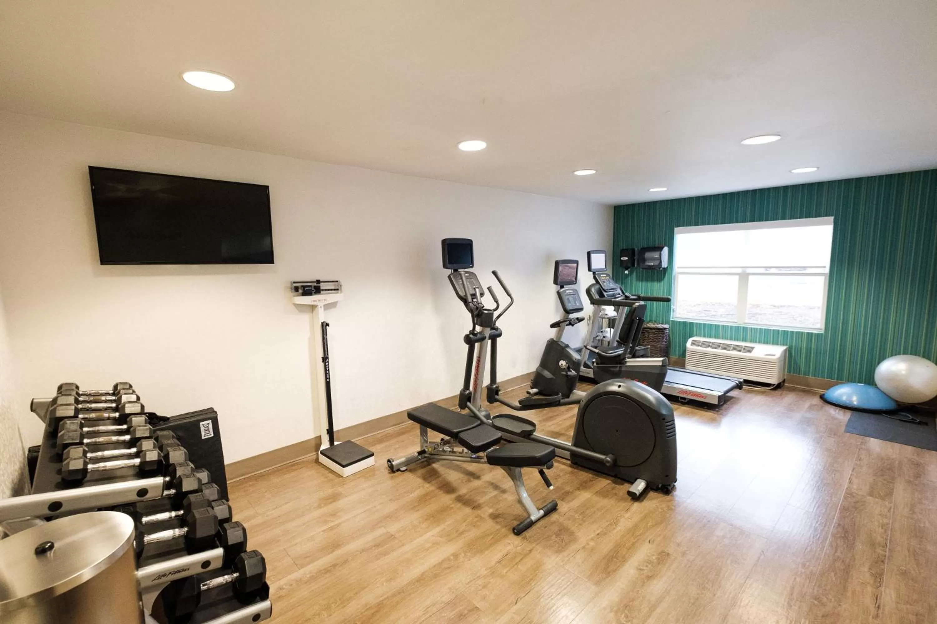 Fitness centre/facilities in Holiday Inn Express Alpharetta - Roswell by IHG