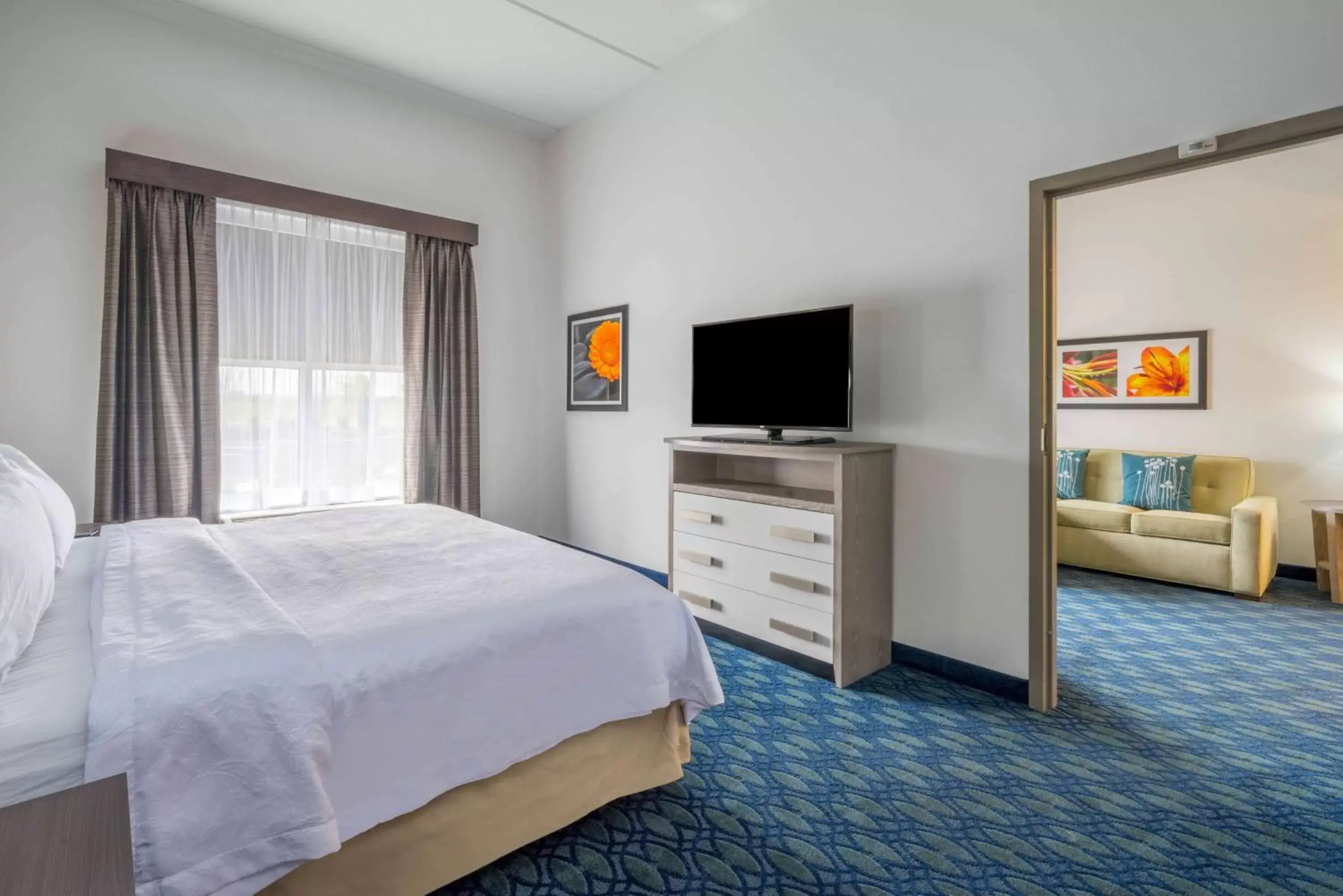 Bedroom, Bed in Homewood Suites by Hilton Philadelphia Plymouth Meeting