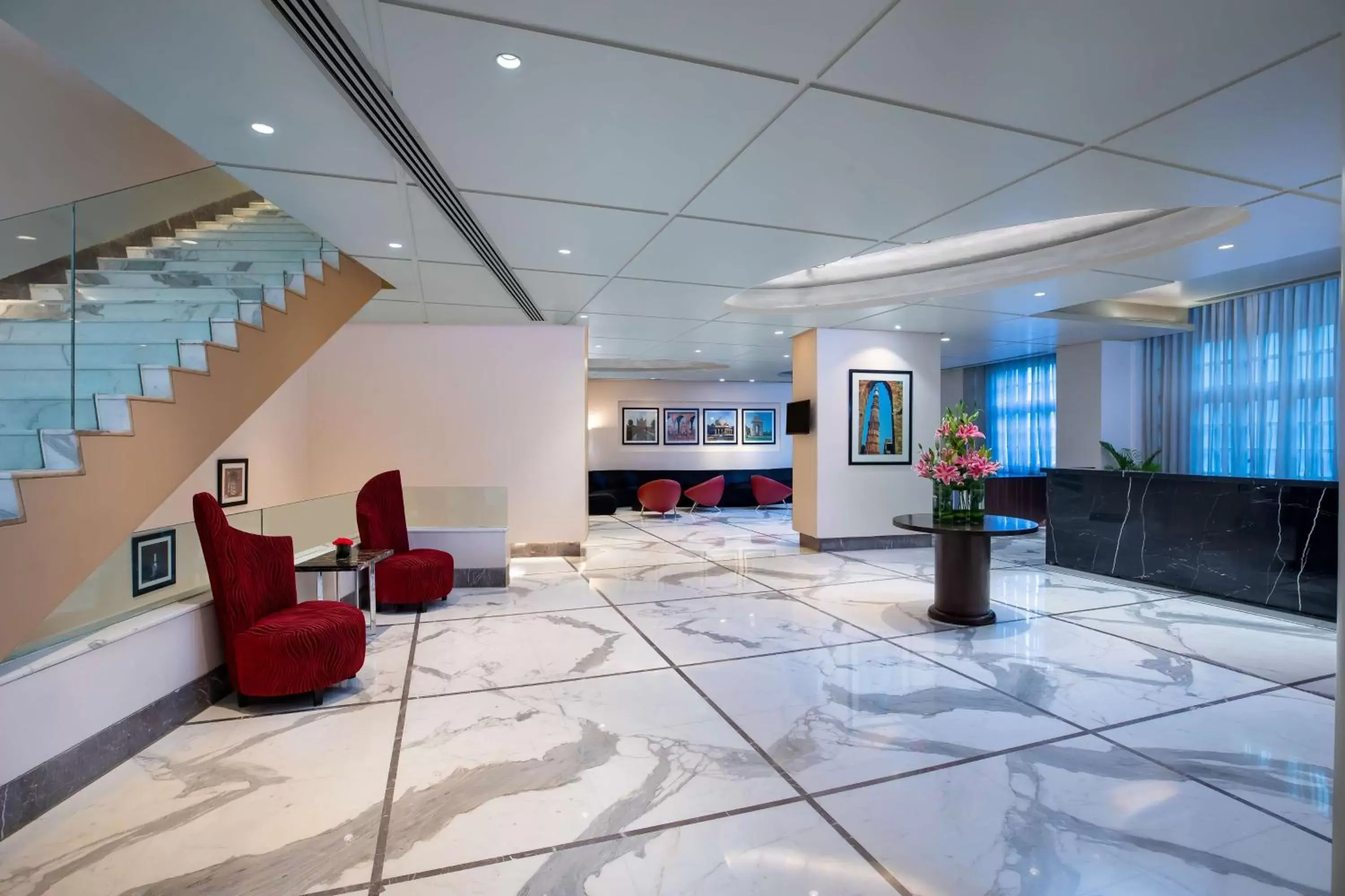 Lobby or reception, Lobby/Reception in Radisson Blu Marina Hotel Connaught Place
