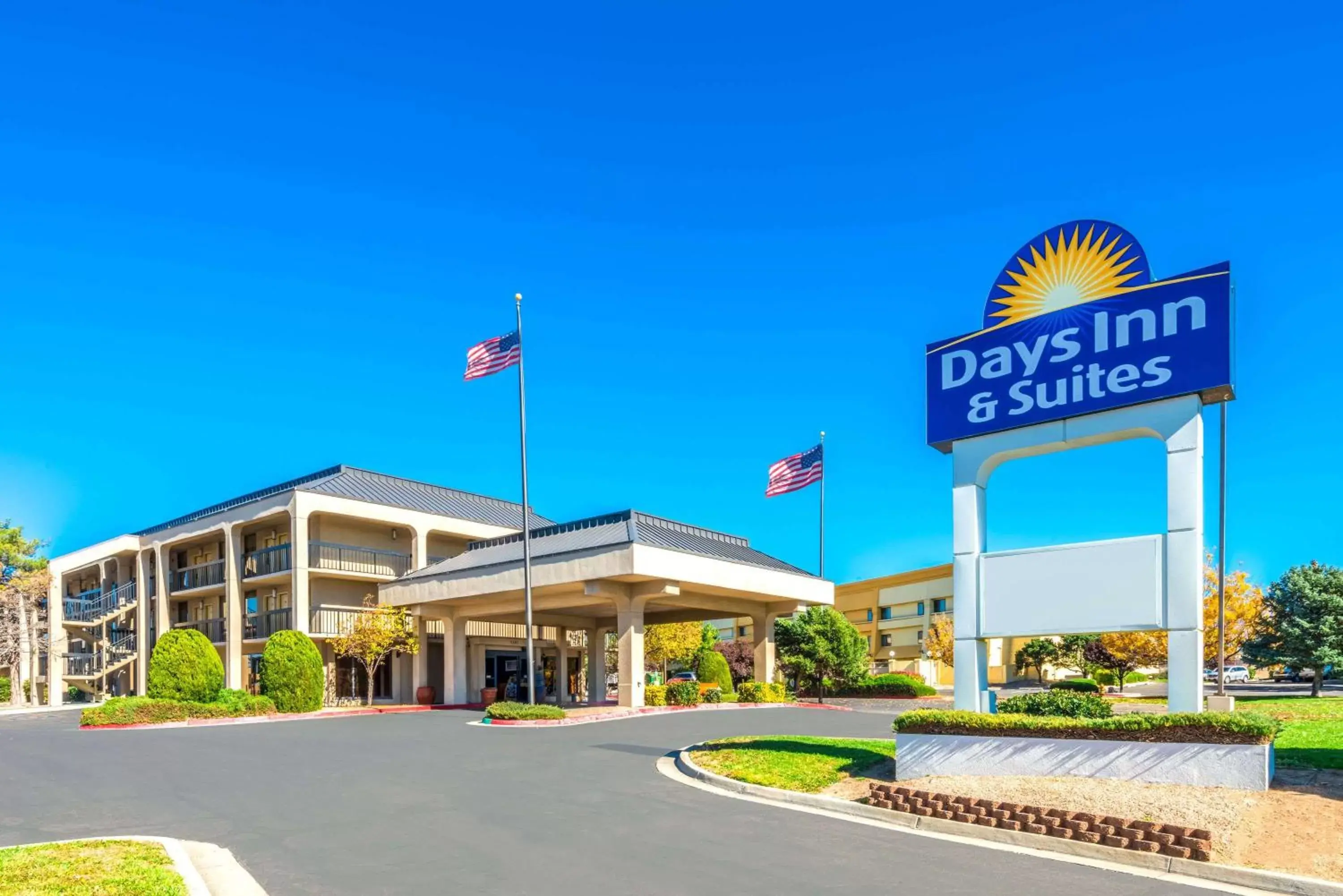 Property building in Days Inn & Suites by Wyndham Albuquerque North