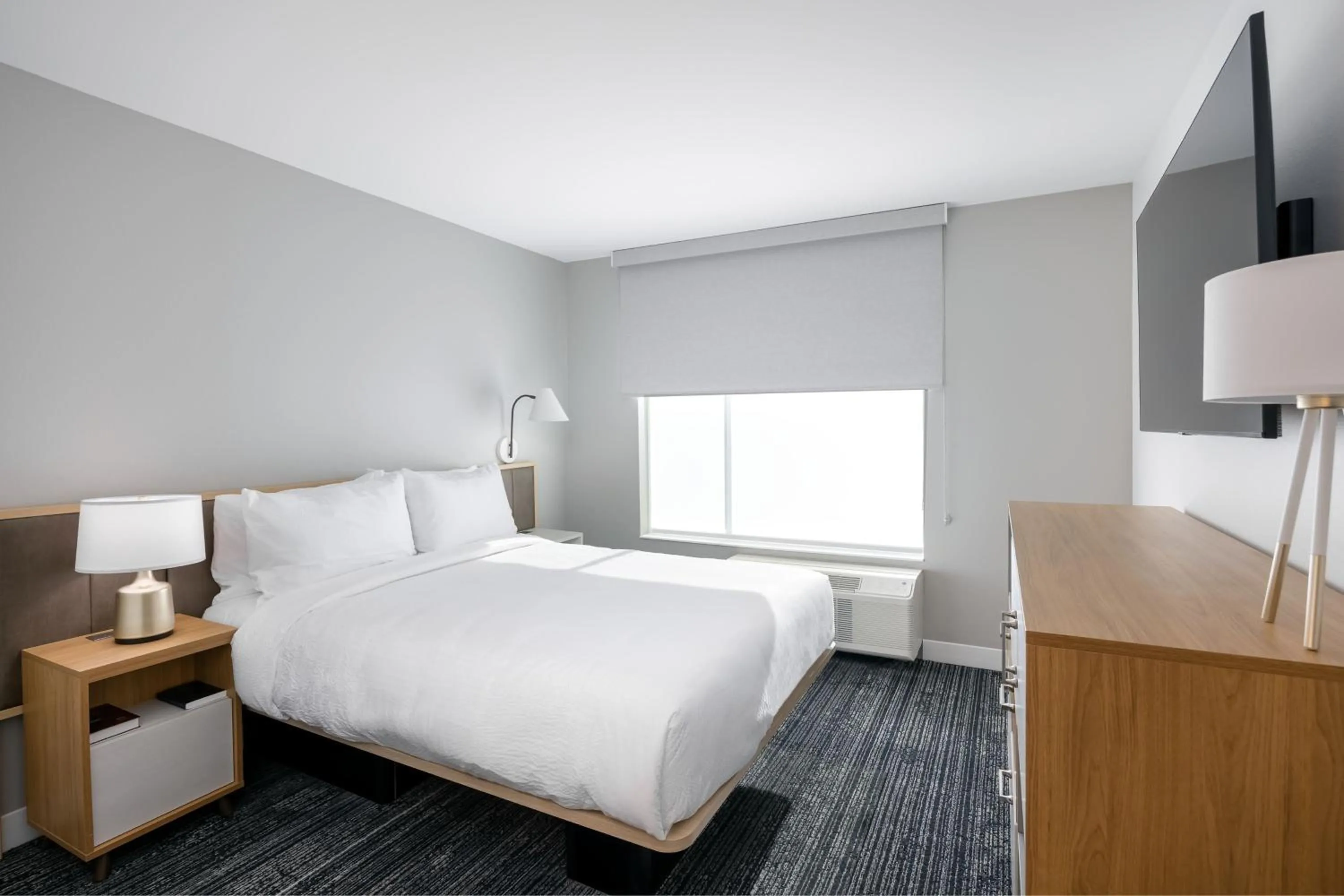 Bedroom, Bed in TownePlace Suites by Marriott Canton Riverstone Parkway