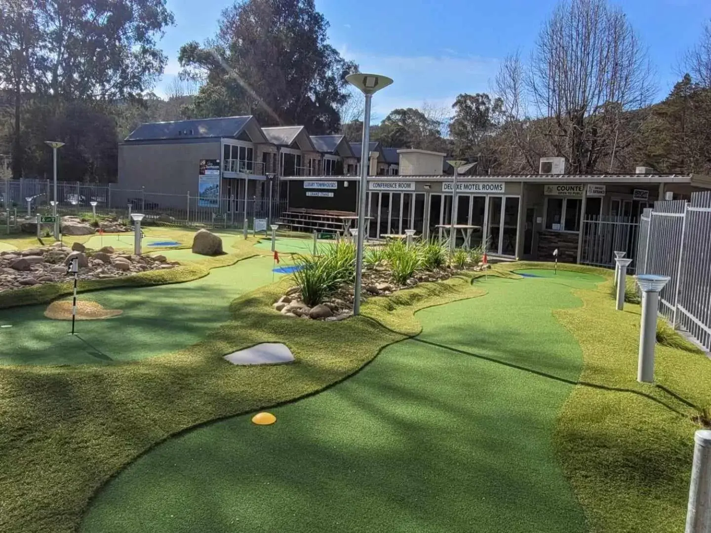 Minigolf in Bright Motor Inn