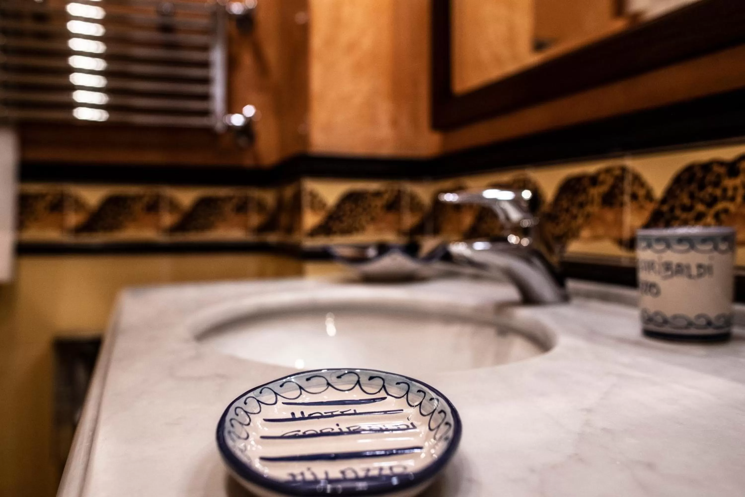 Bathroom in Hotel Garibaldi