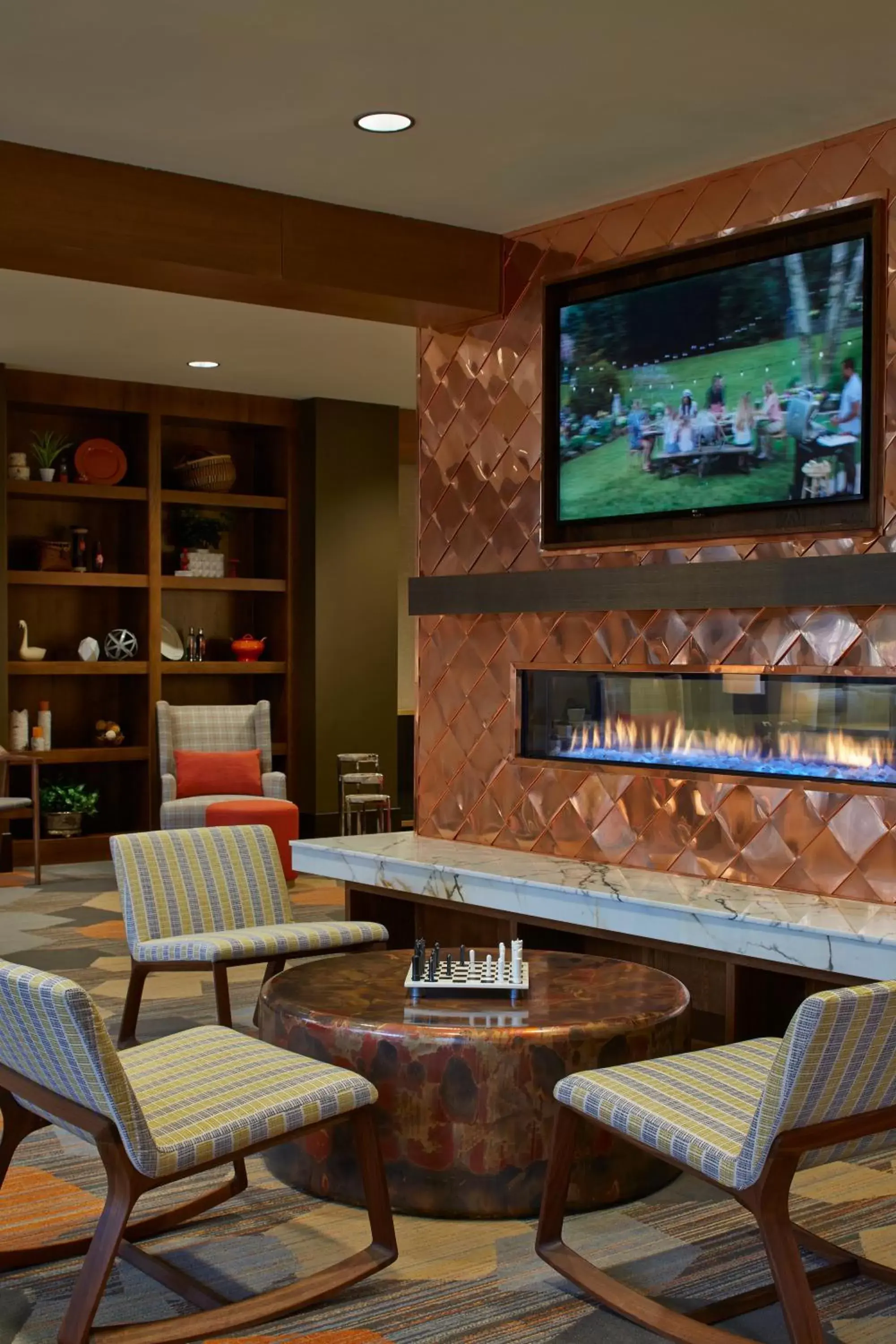 Lobby or reception in Courtyard by Marriott Lake George