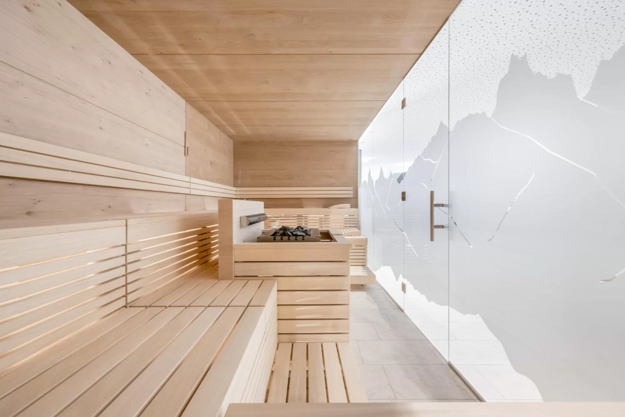 Sauna in AlpenParks Chalet & Apartment Alpina Seefeld