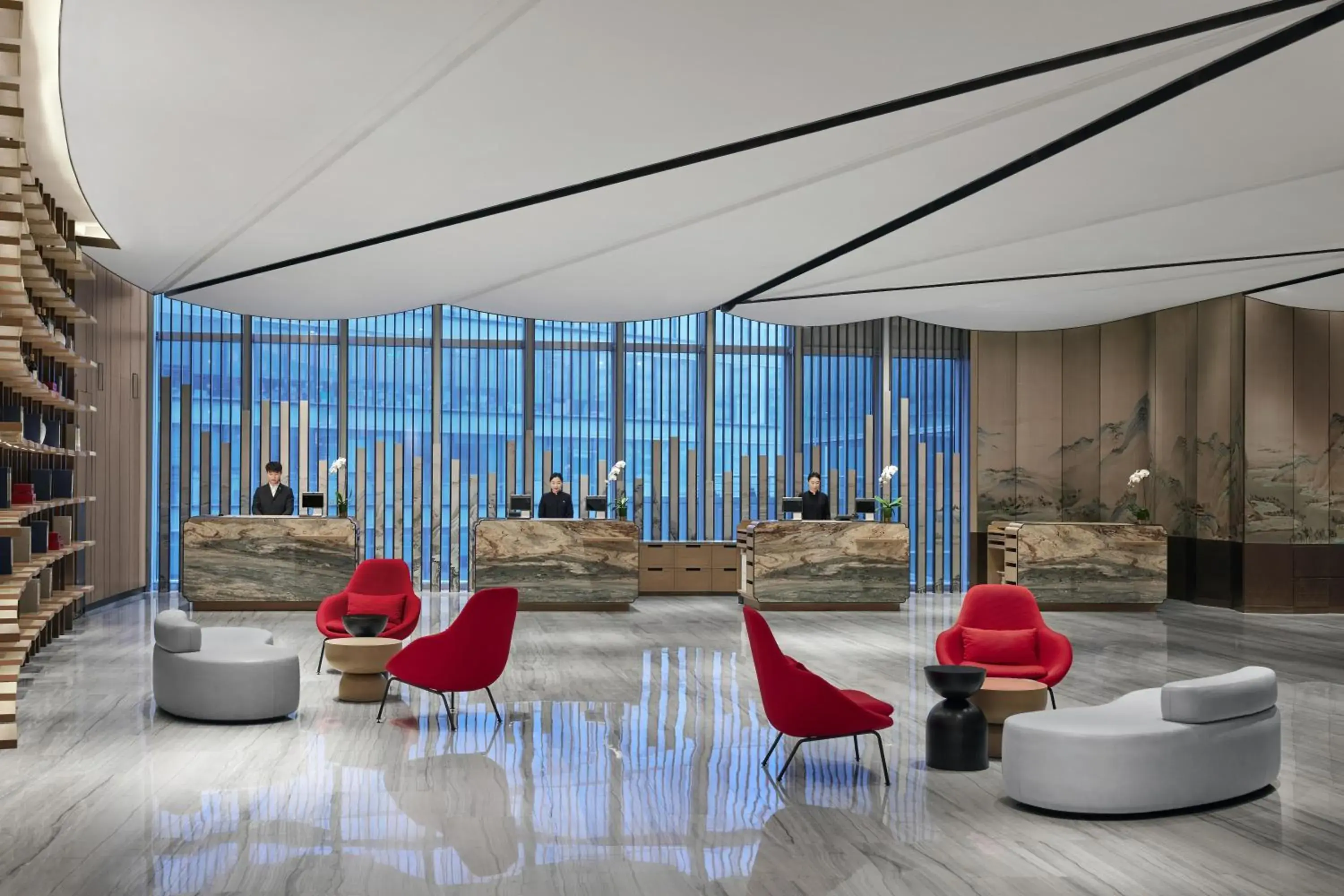 Lobby or reception in Conrad By Hilton Shanghai