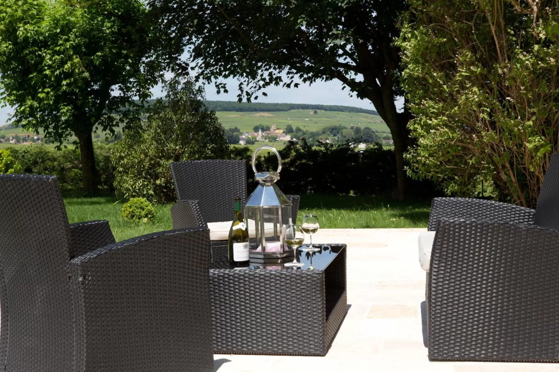 Patio in Ermitage De Corton - Teritoria