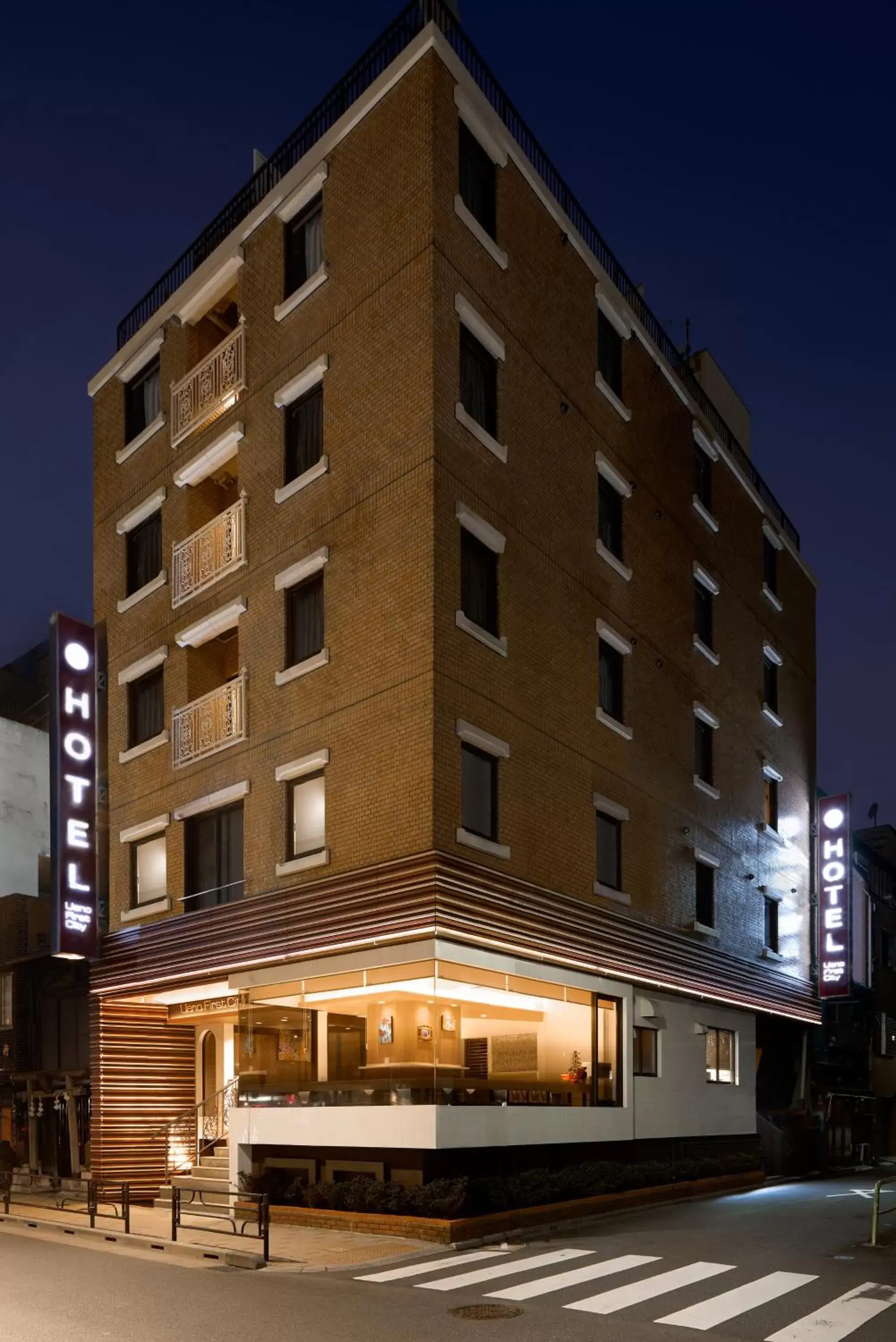 Property building in Ueno First City Hotel