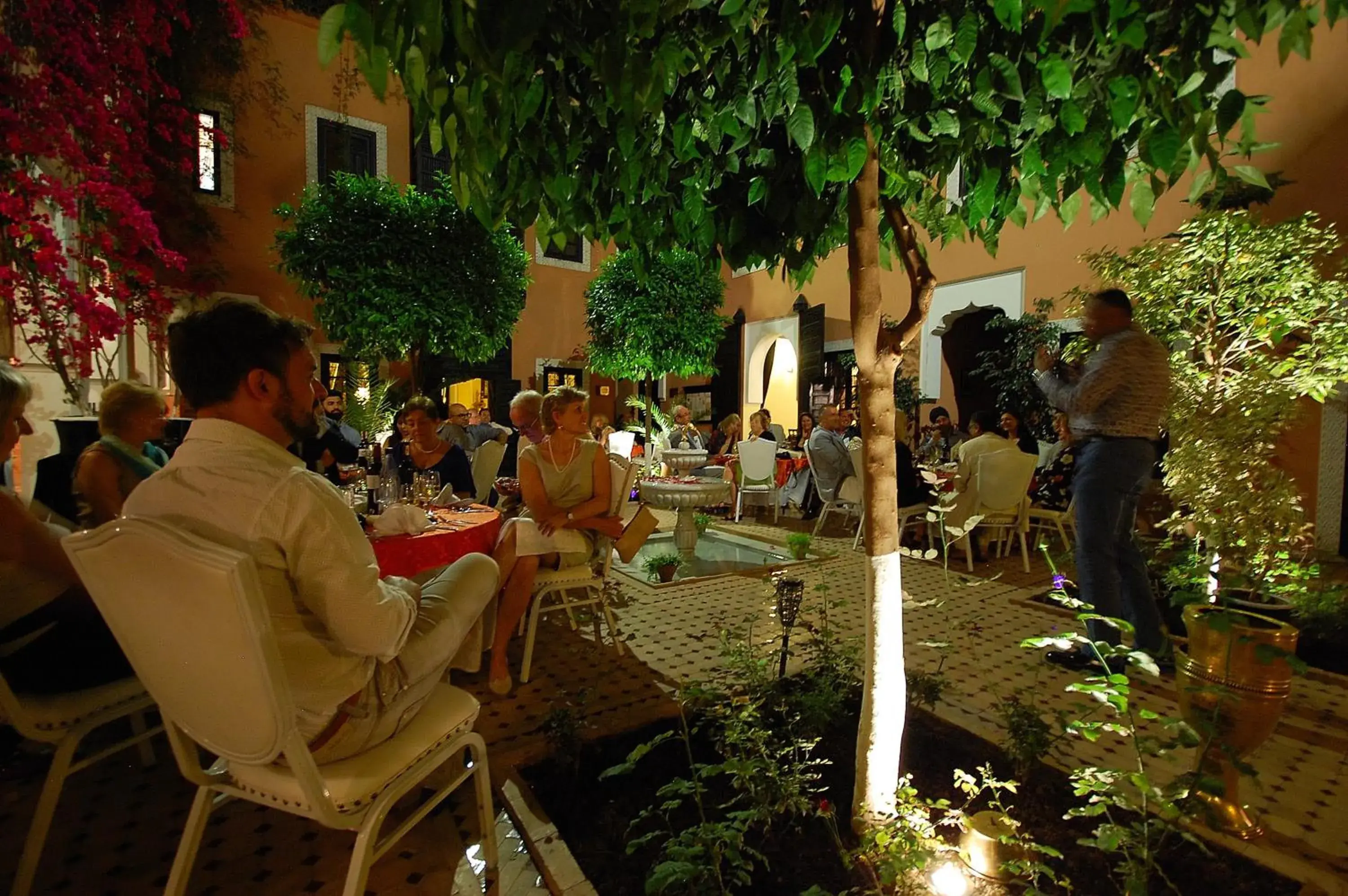 Evening entertainment in Les Borjs De La Kasbah